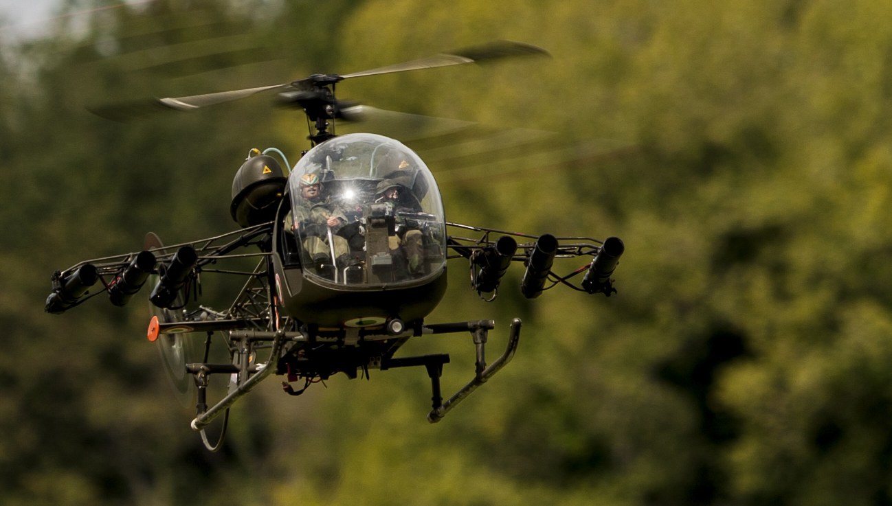 Bell47 helicopter reproduction