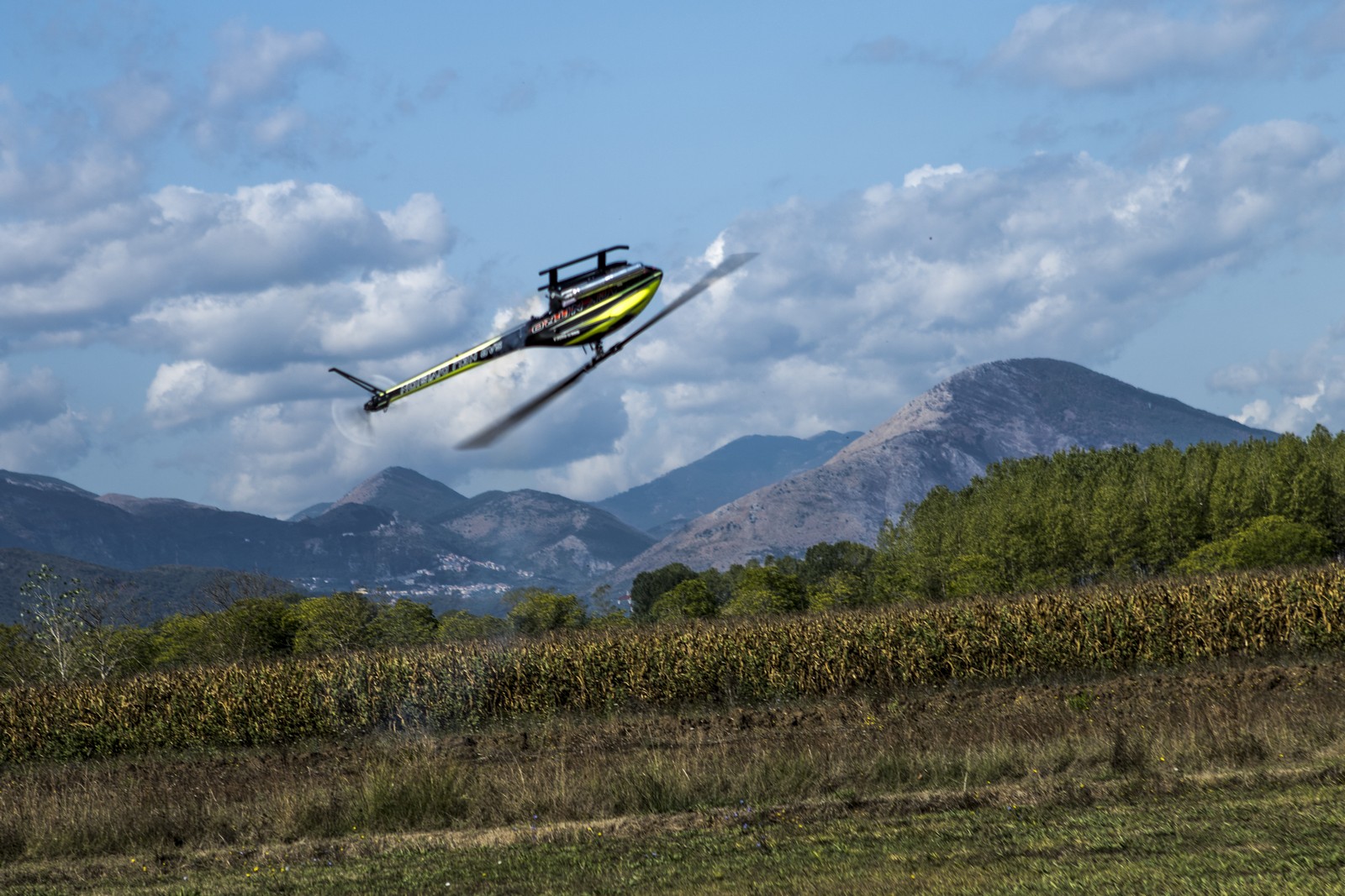 Helicopters from acrobatics