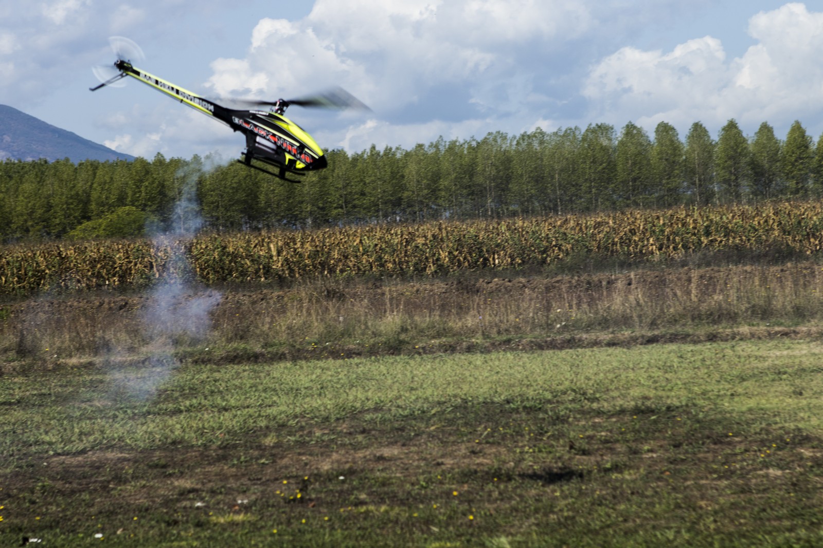 Helicopters from acrobatics