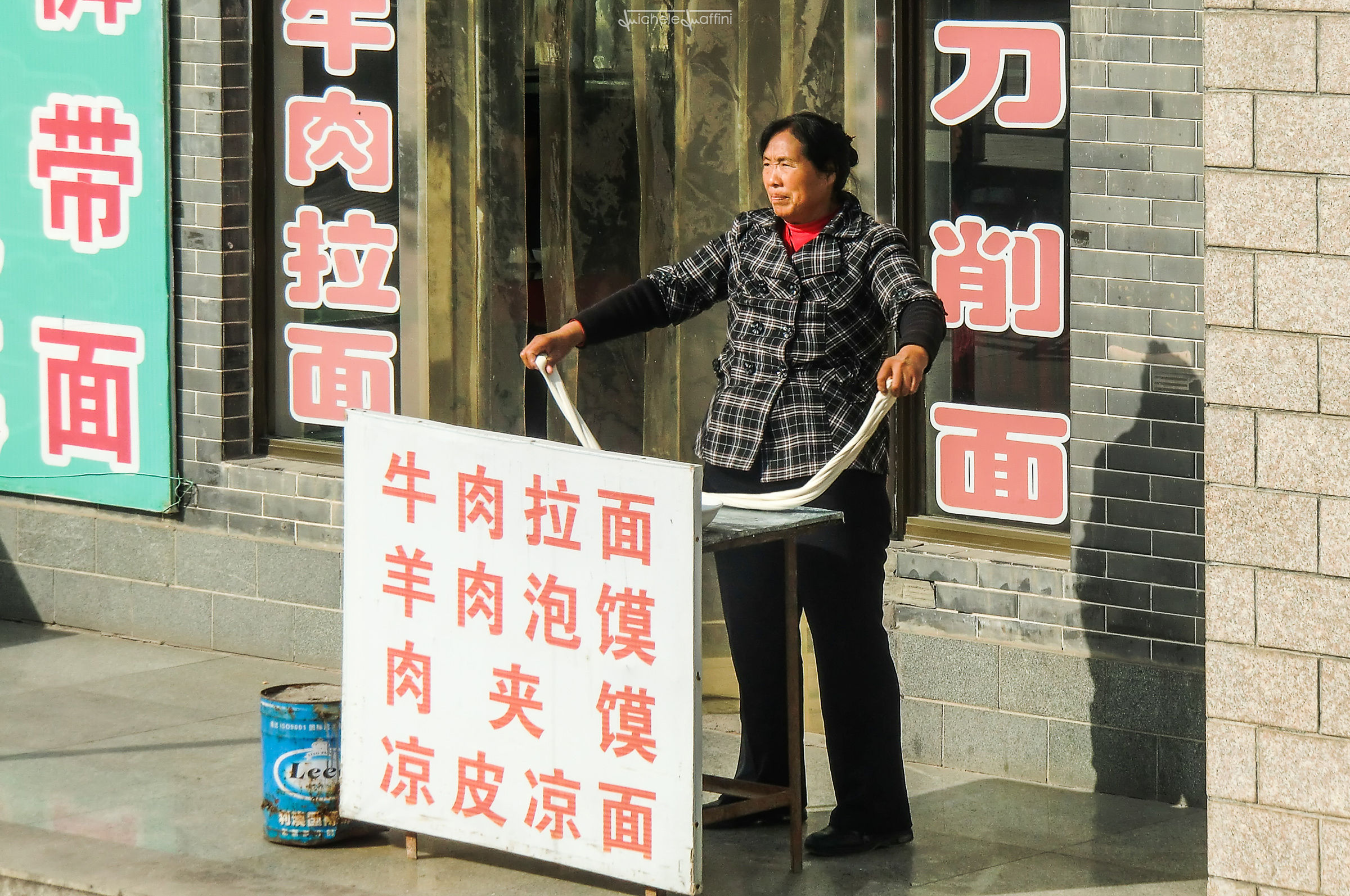 China - Xi'An, Artisan Spaghetti