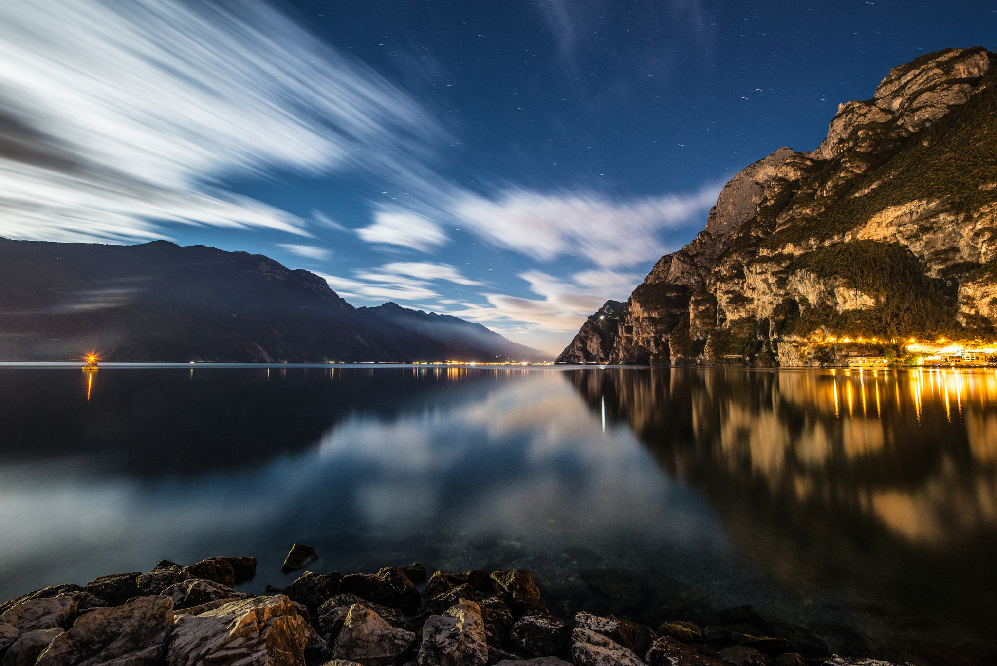 The echo of the night.