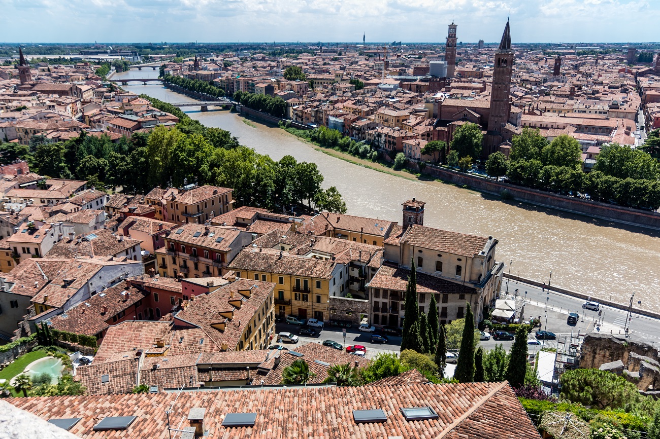 Verona from Castel San Pietro