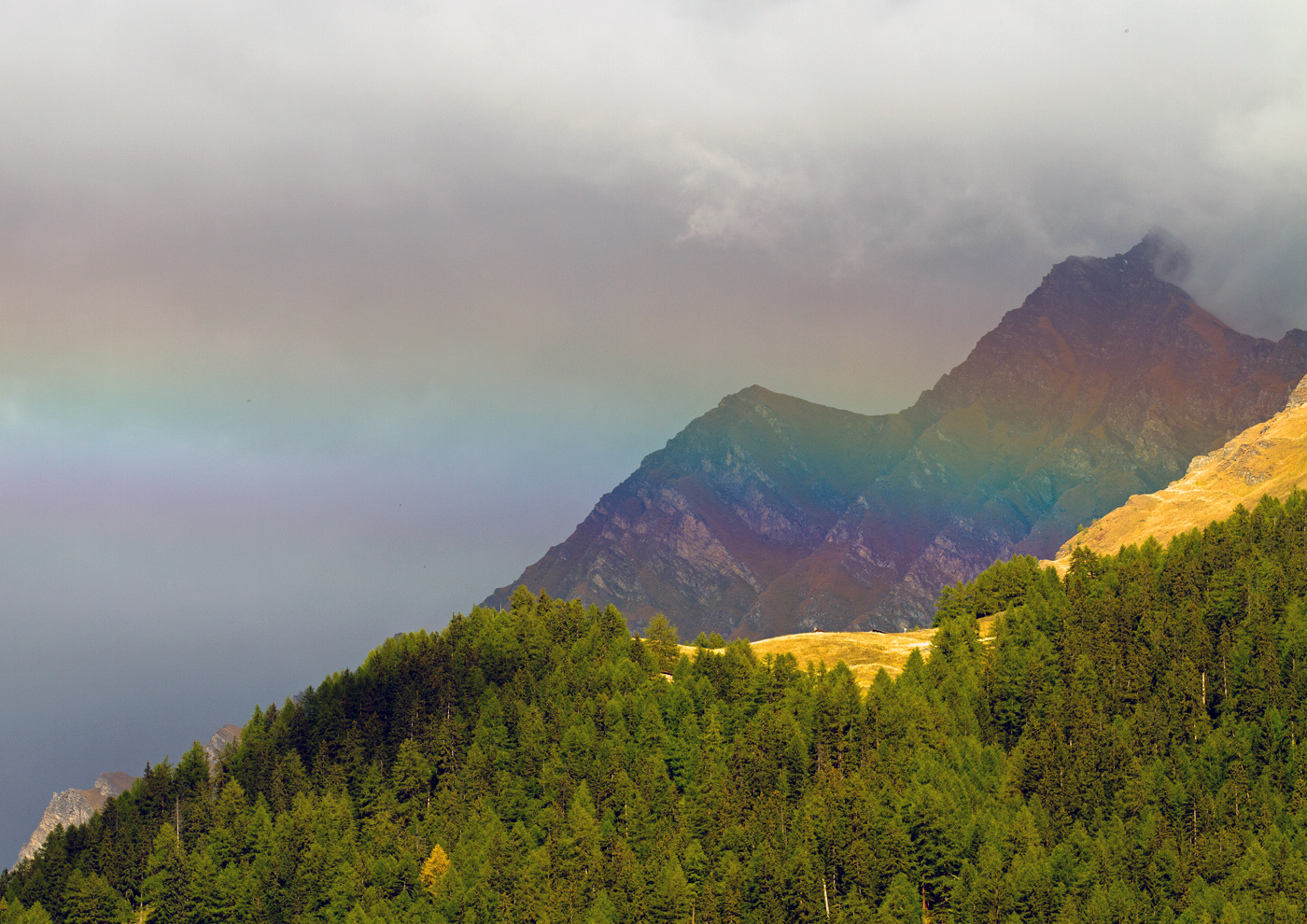 La montagna arcobaleno