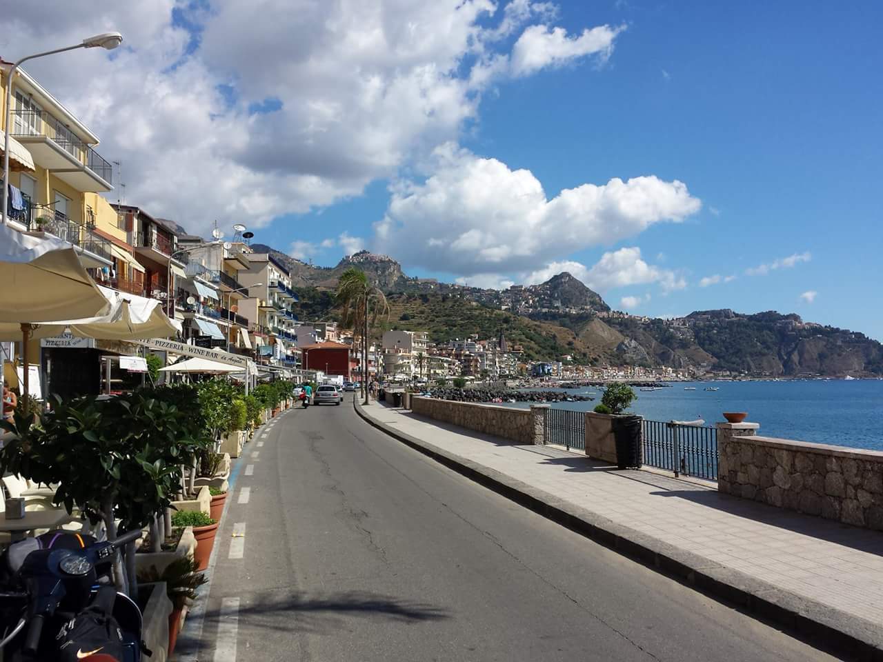 Walking in the Naxos Gardens