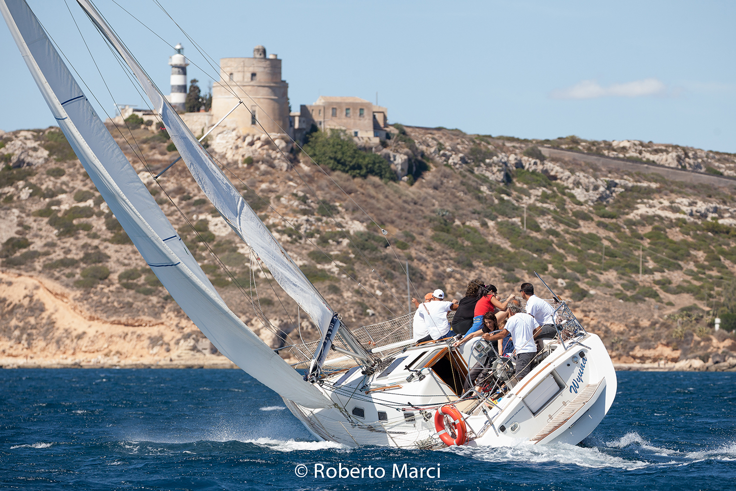 Sailing in the Gulf of Angels.
