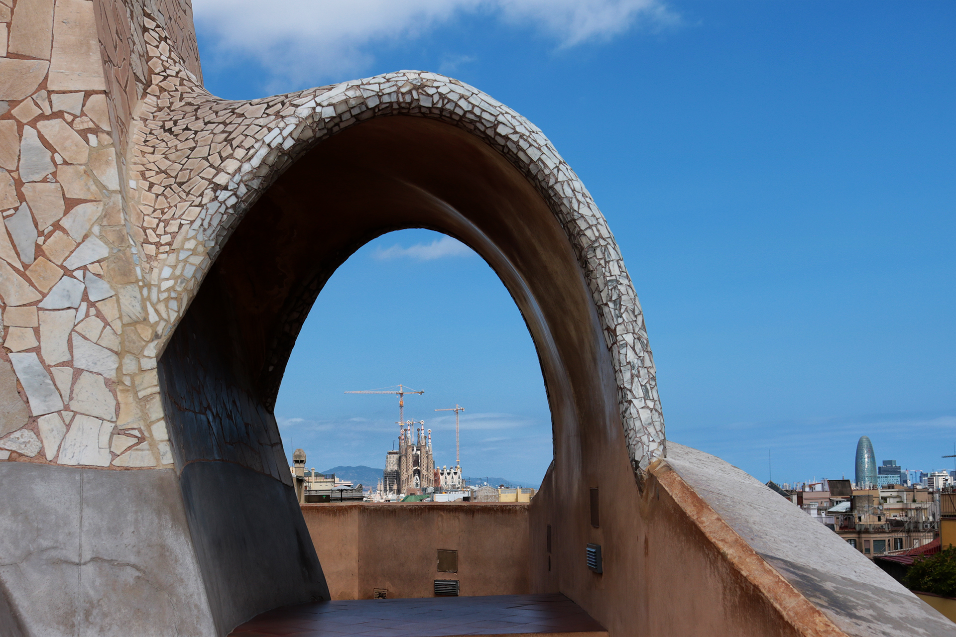 La Sagrada incorniciada