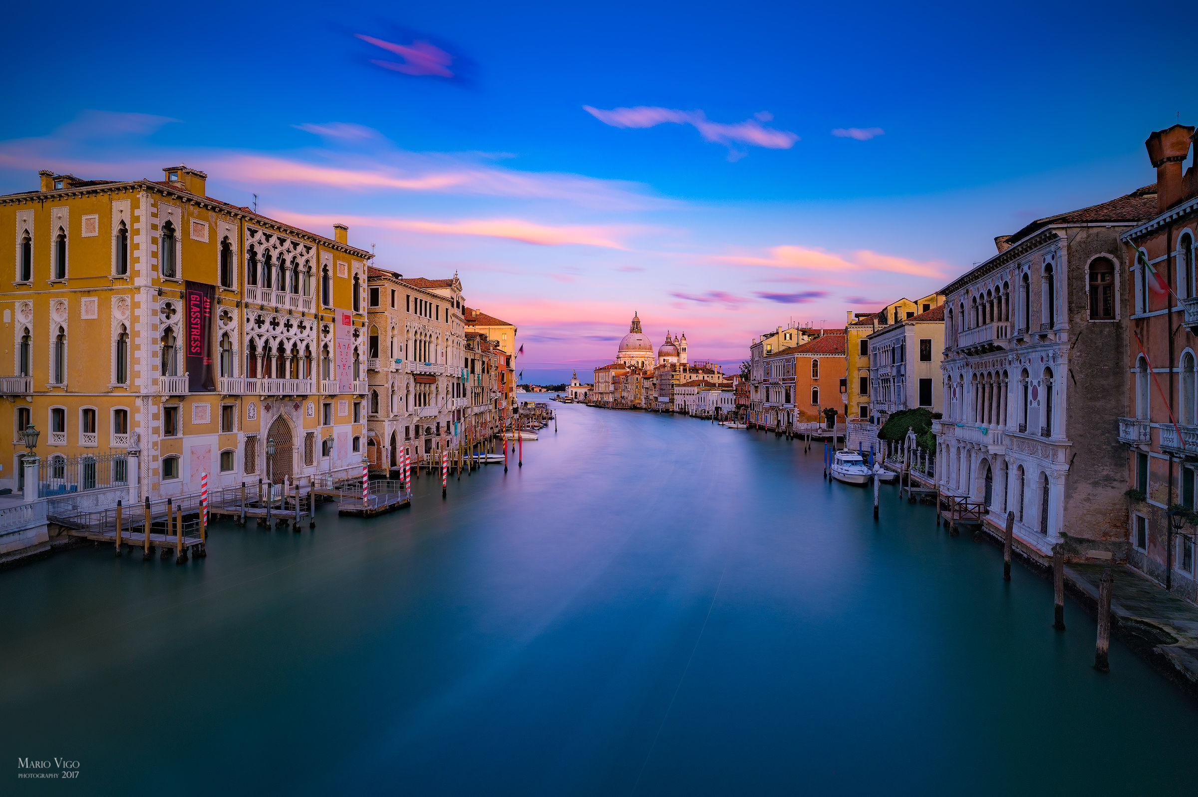 Sunset over the Grand Canal