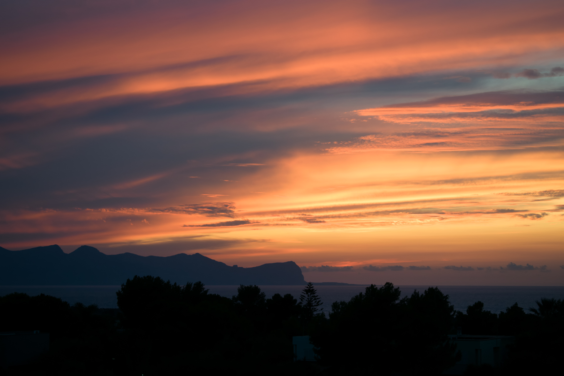 Tramonto in Terrasini