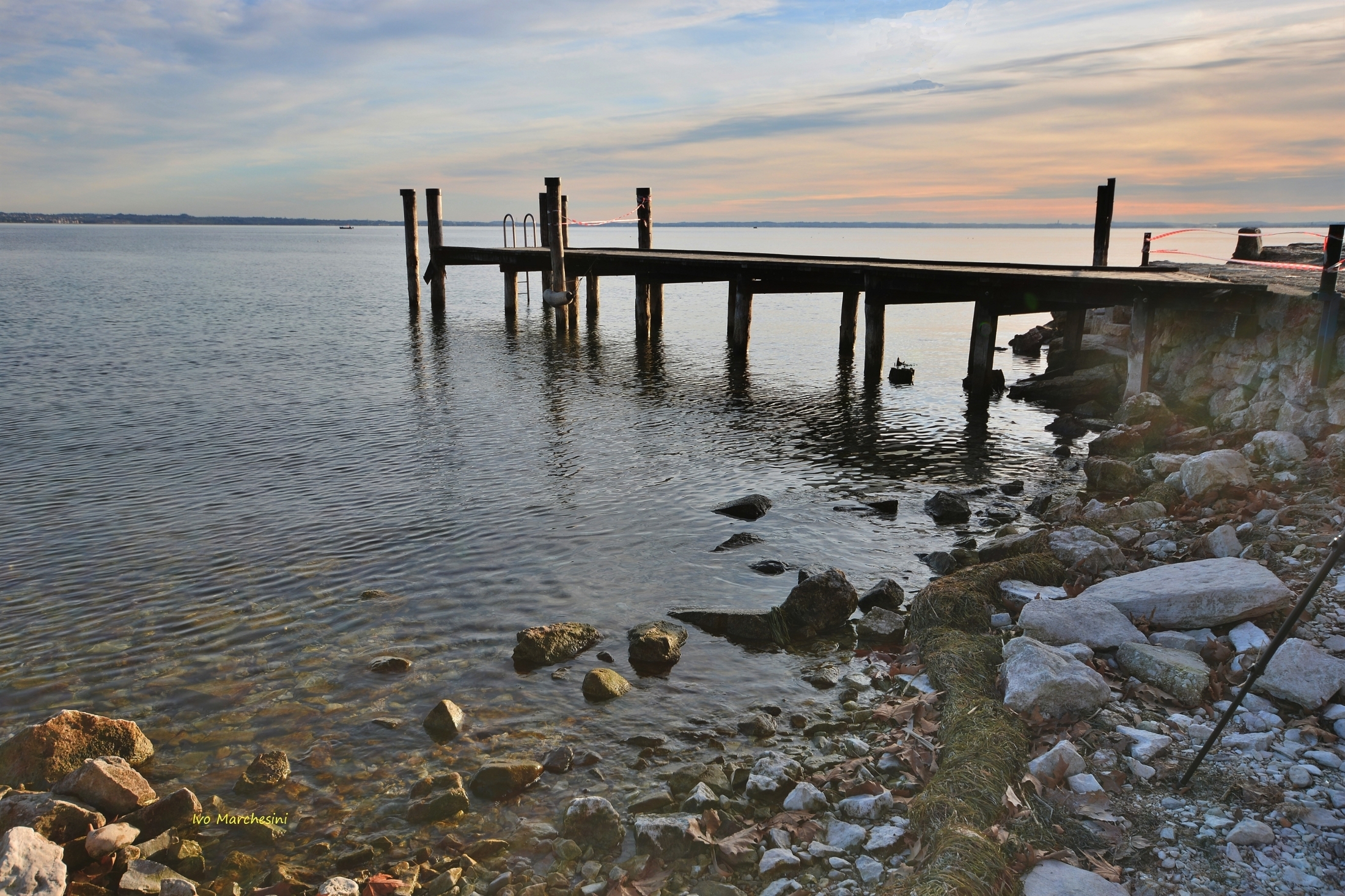 Pontoon on the Garda