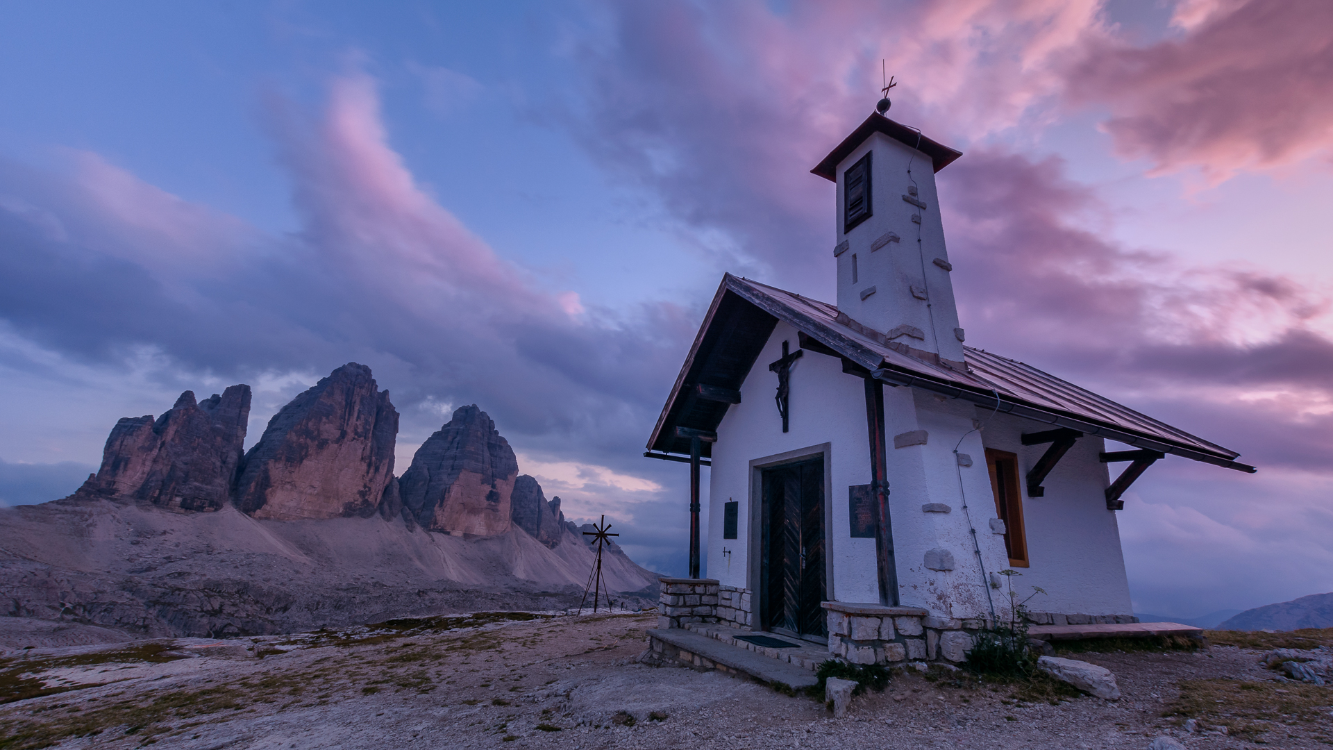 Alpine church