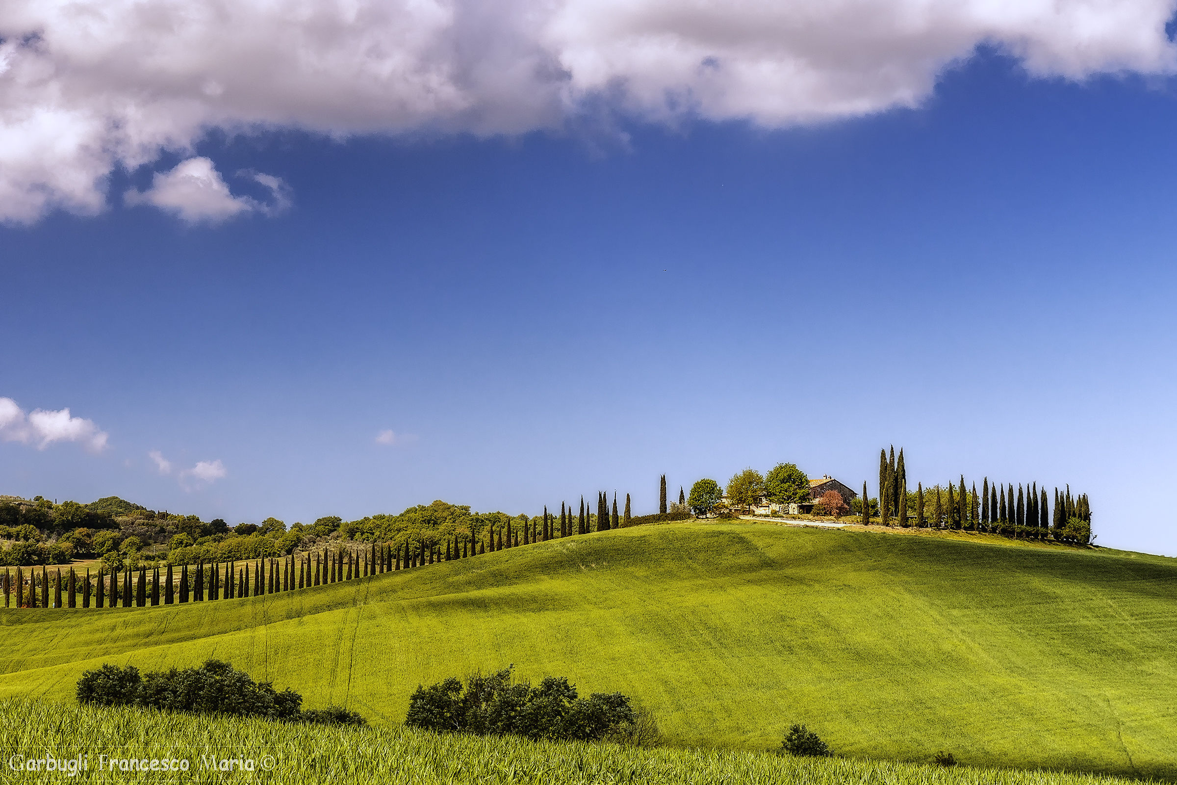 Clouds over Poggio Covili