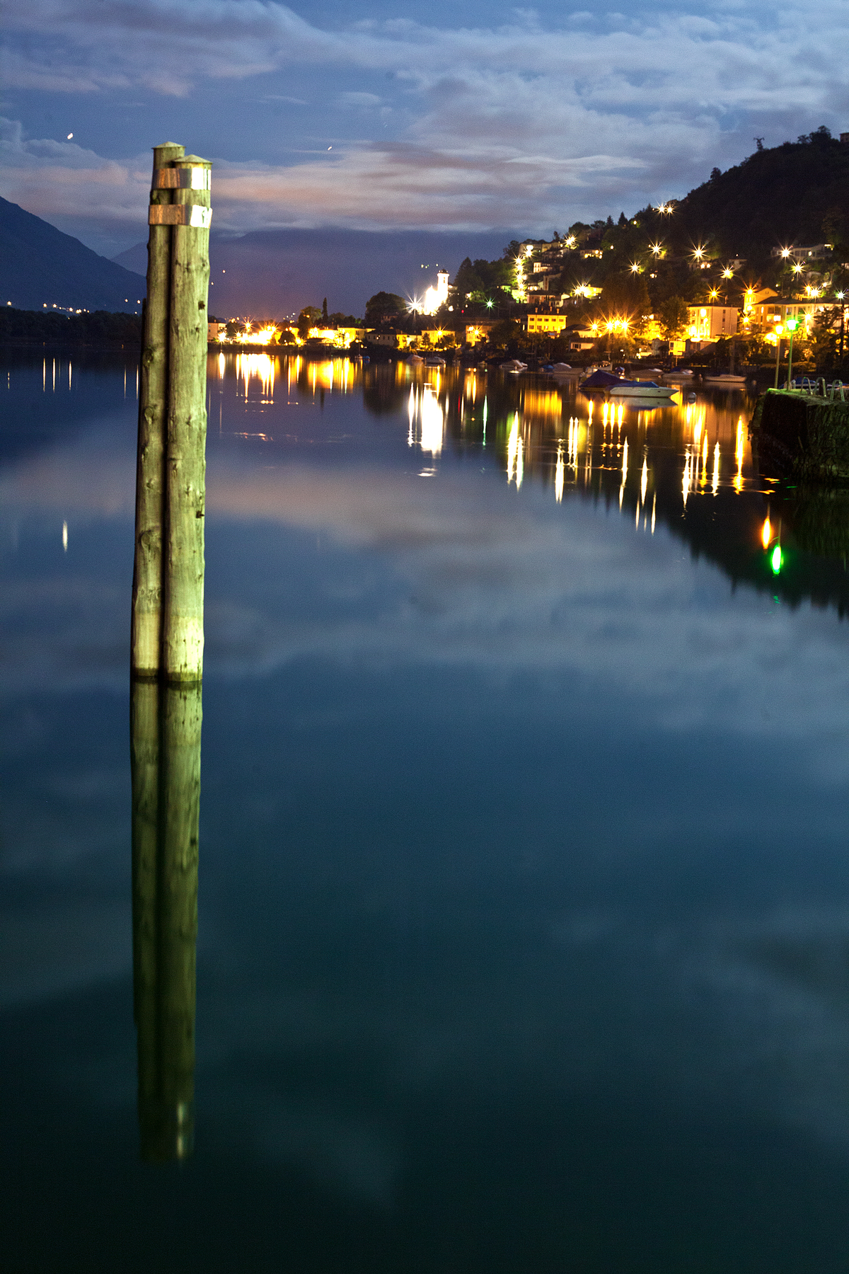 Locarno by night