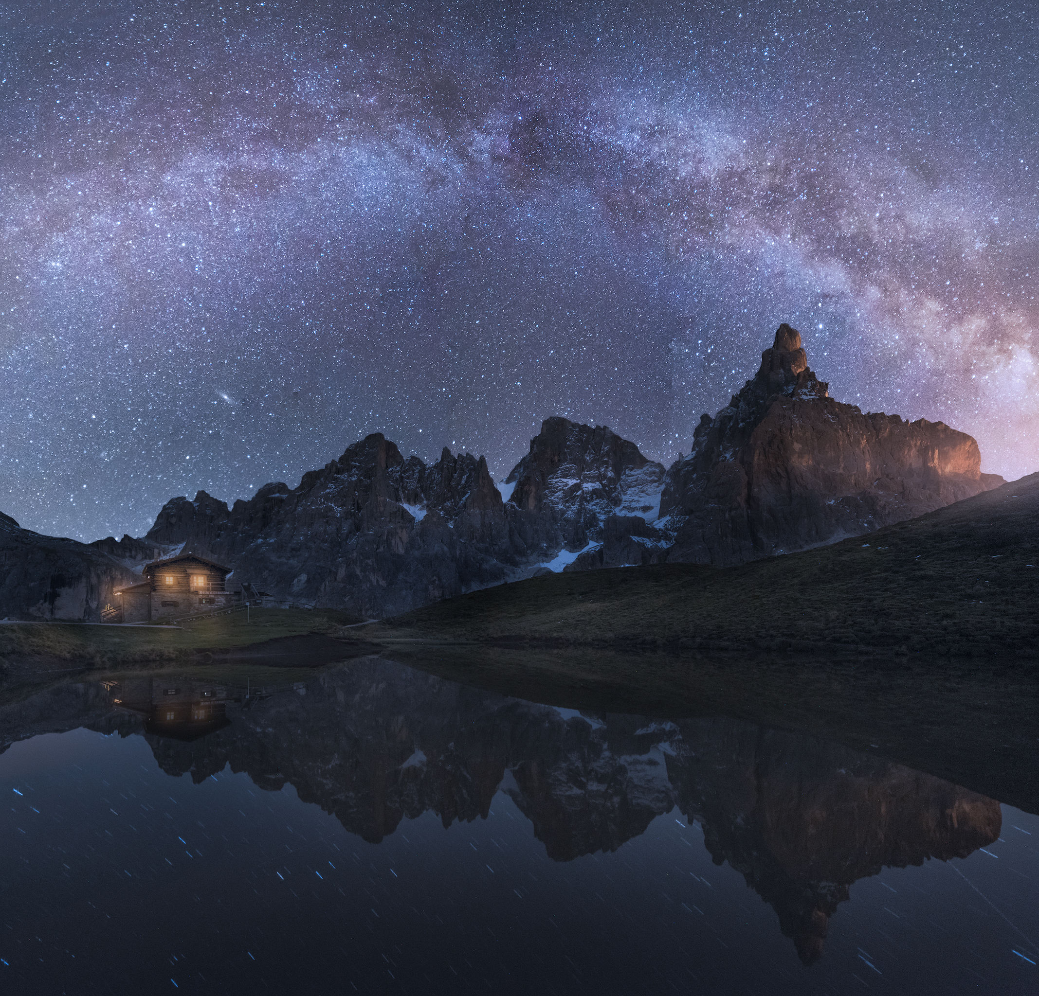 Baita Segantini Via Lattea