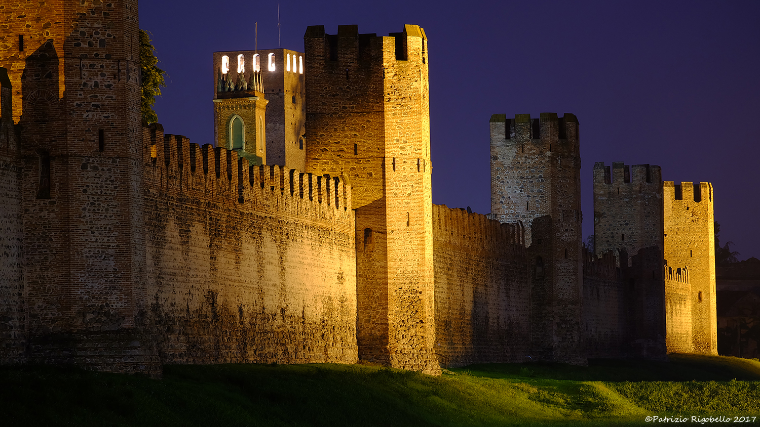 Montagnana- Night on the Middle Ages