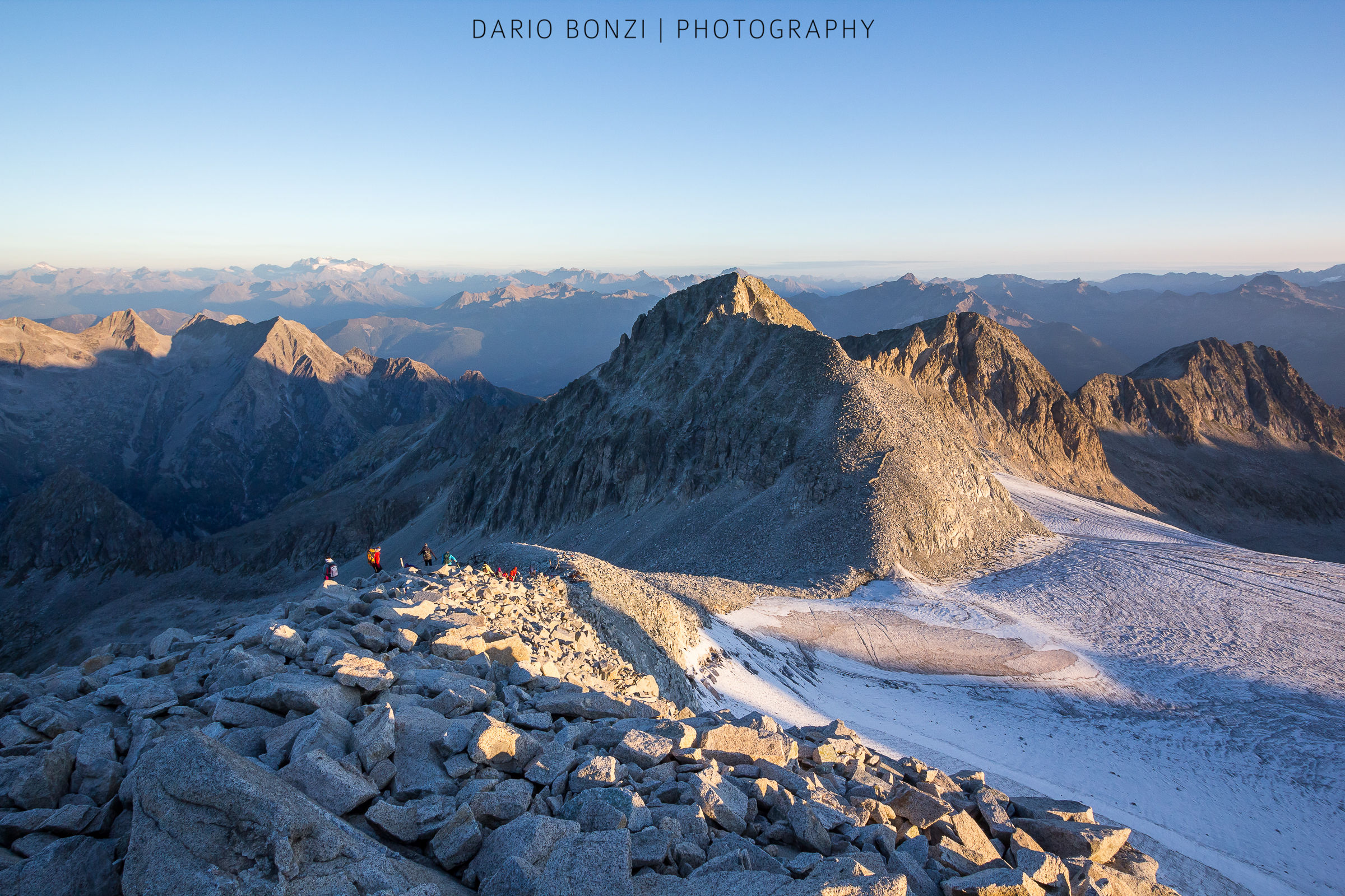 The rays of the morning