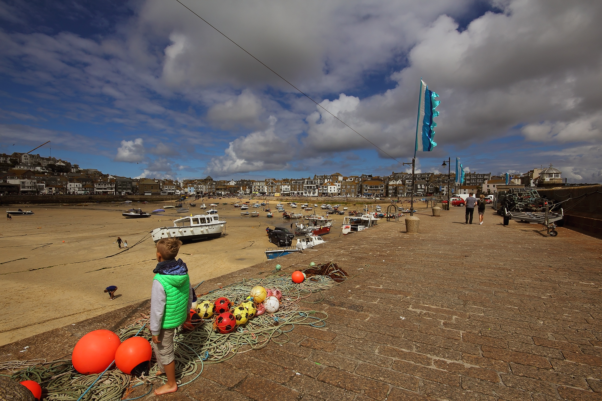 Waiting for the high tide