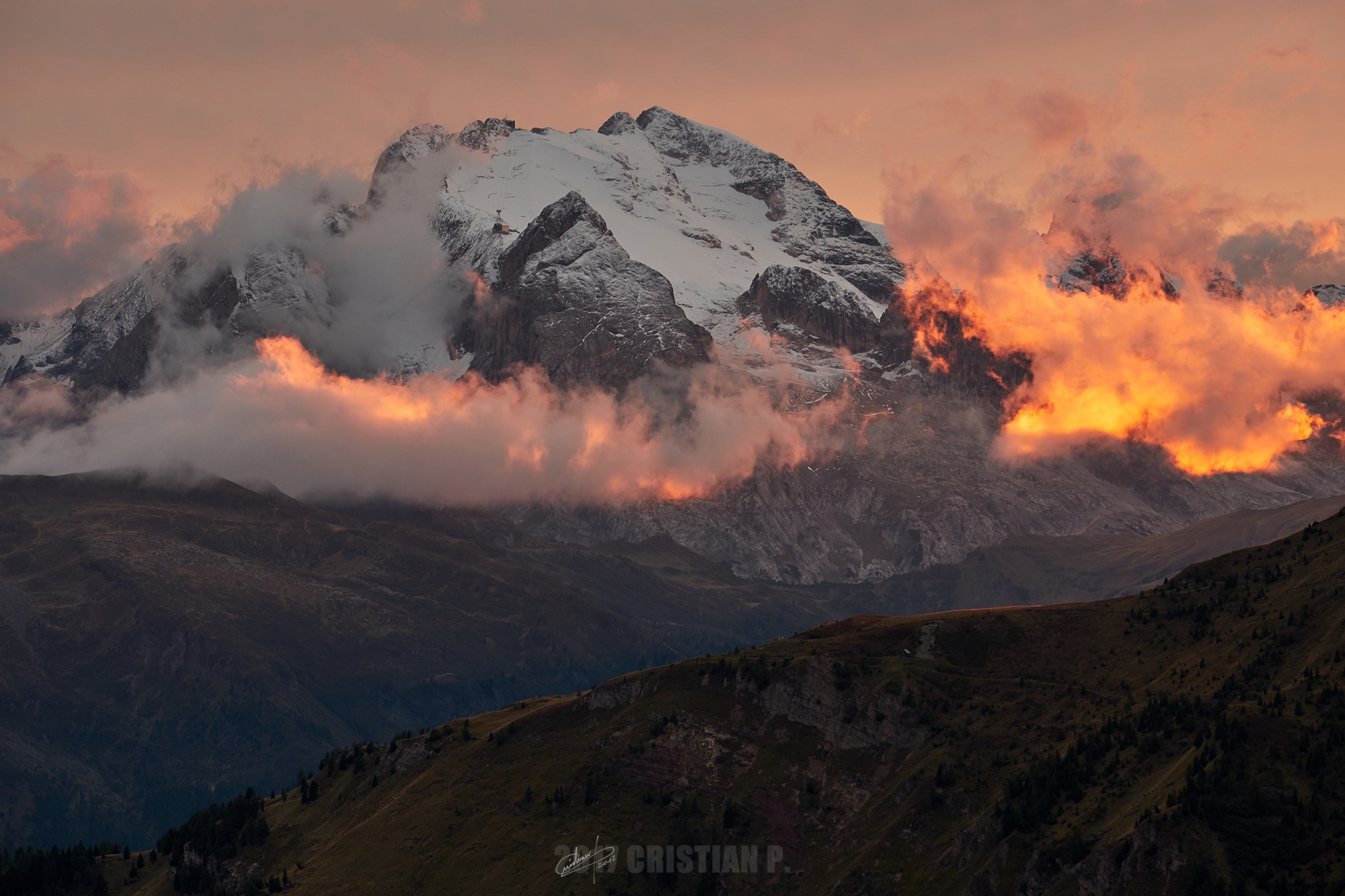 Marmolada Glacier