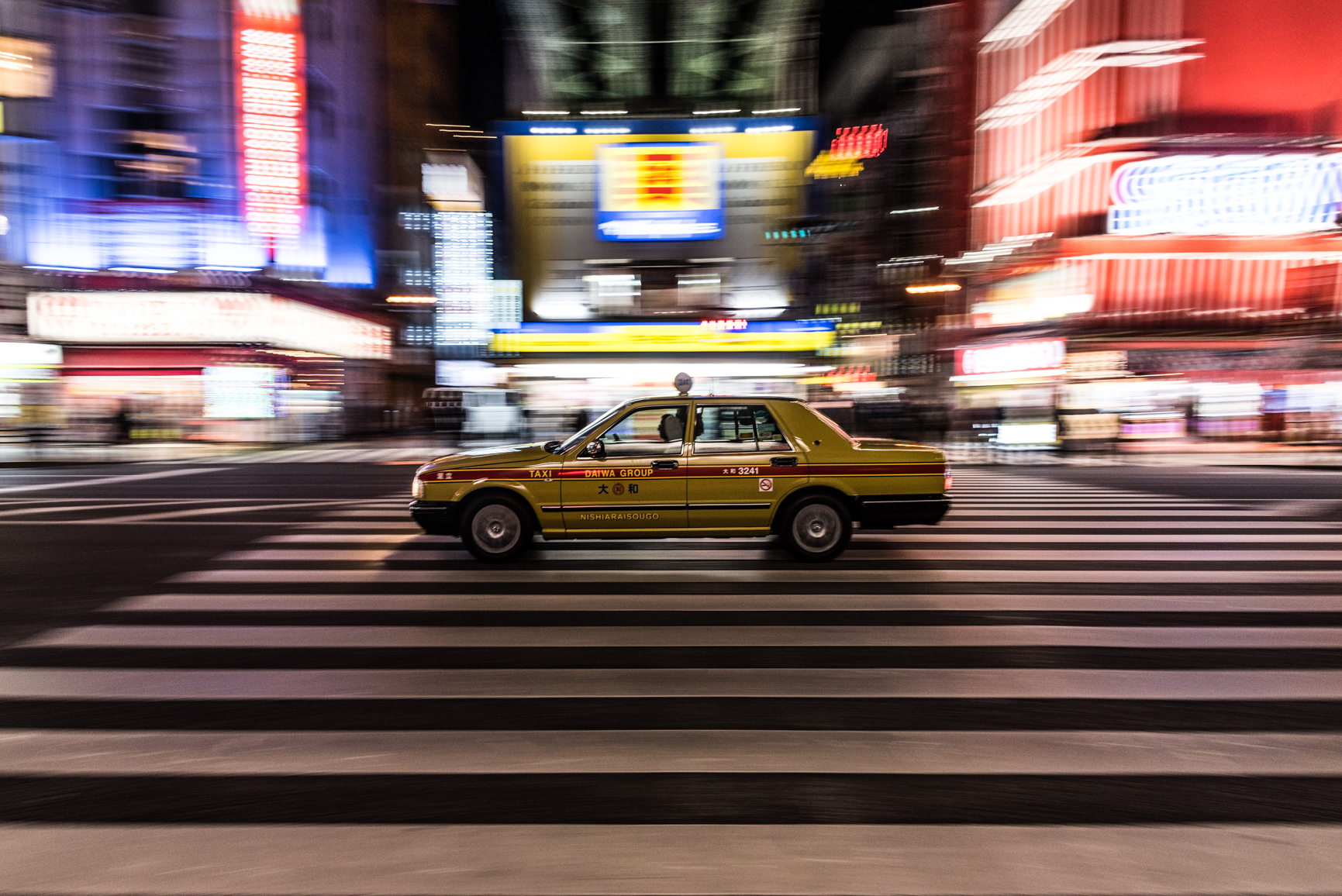 Taxi ad Akihabara
