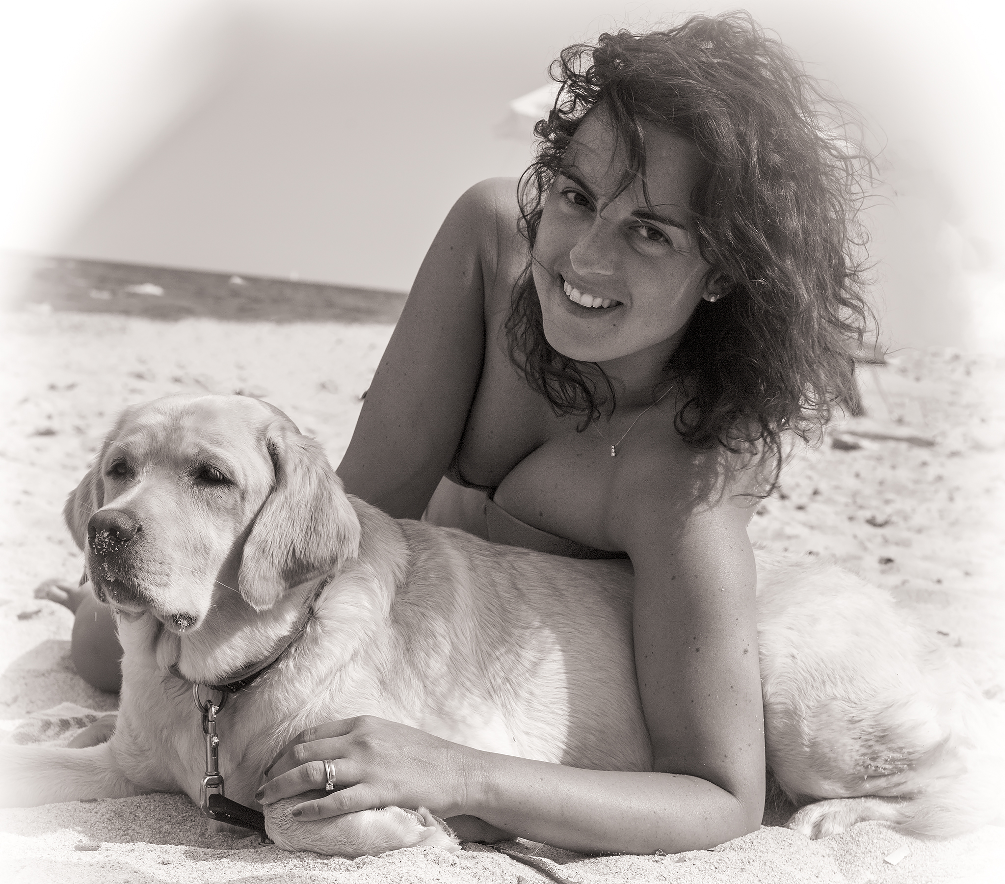 sardinia with my dog