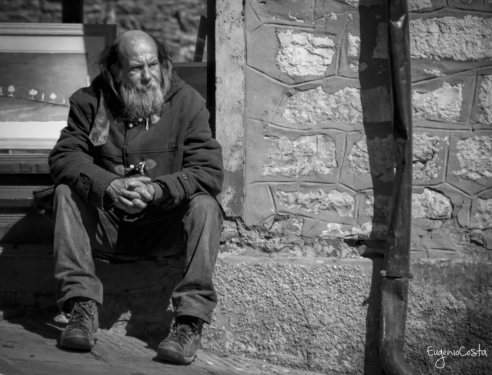 The human being's gaze