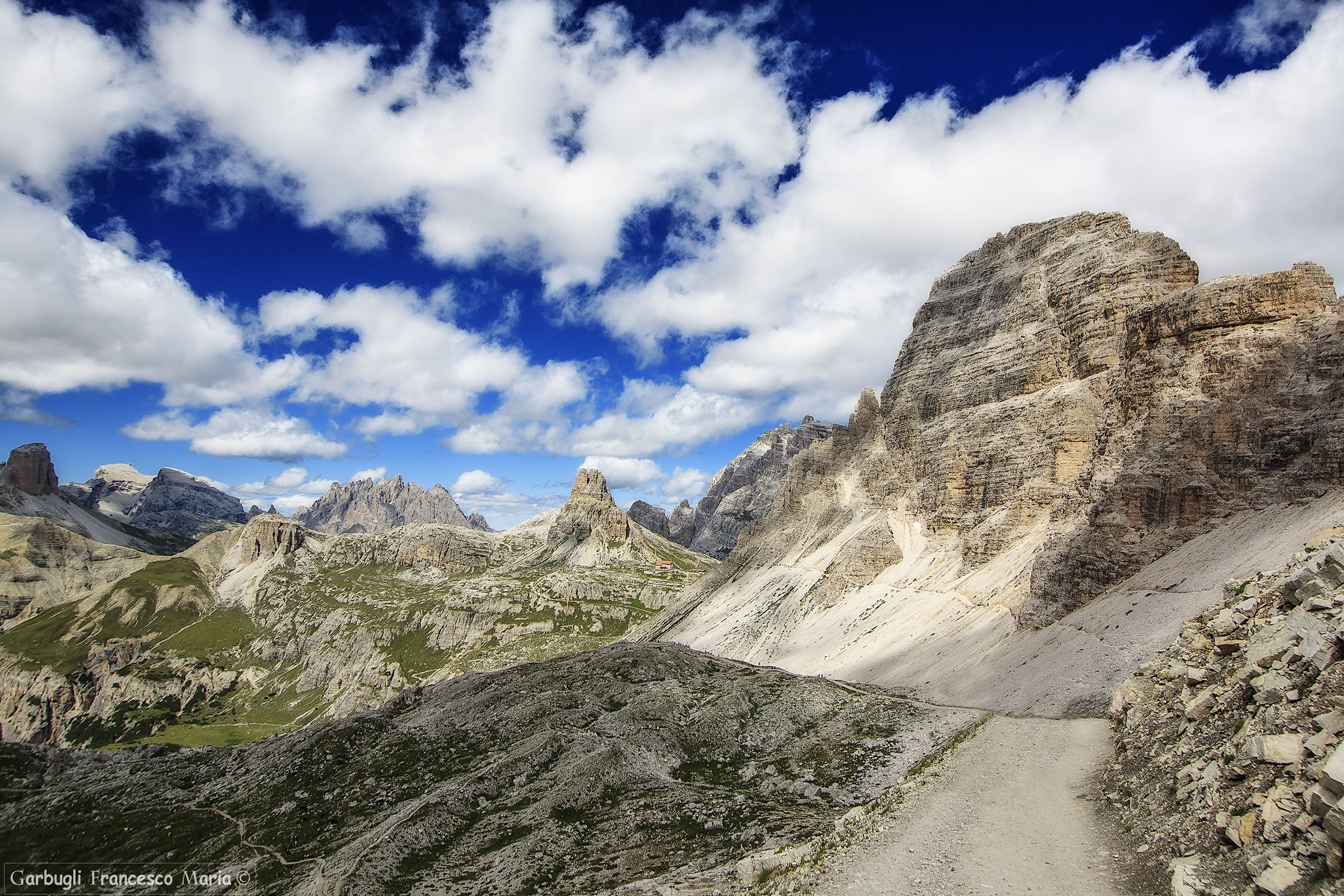 Finalmente si vede il rifugio Locatelli!