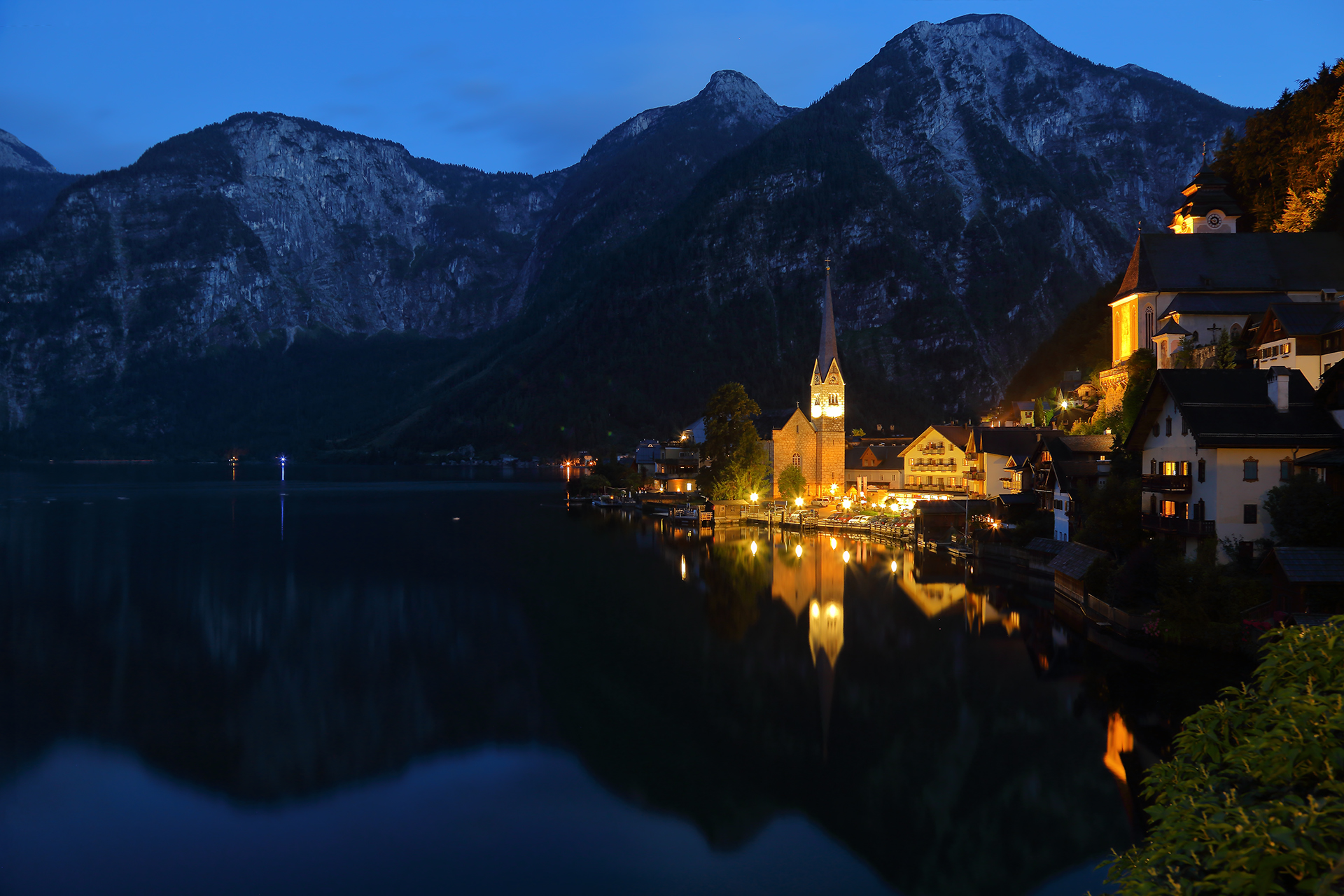 Good night, Hallstatt