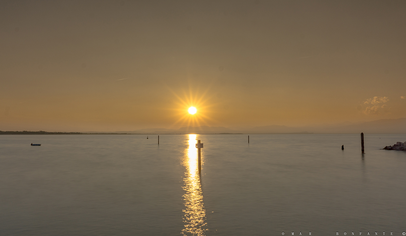 Dawn, Garda fish pond