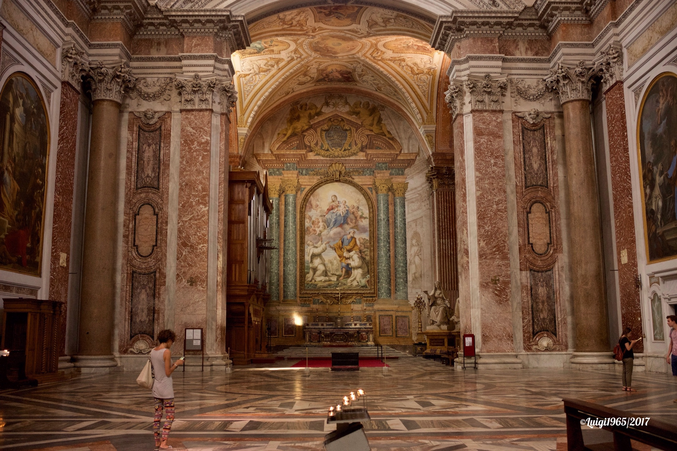 Basilica Santa Maria degli Angeli and the Martyrs. Rome t