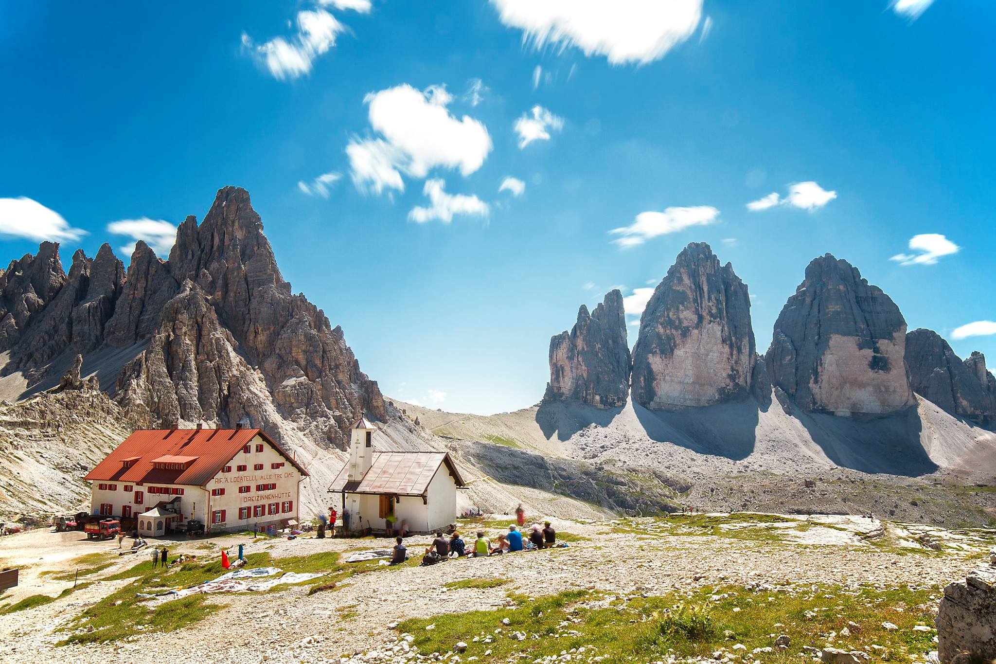 Three peaks of Lavaredo