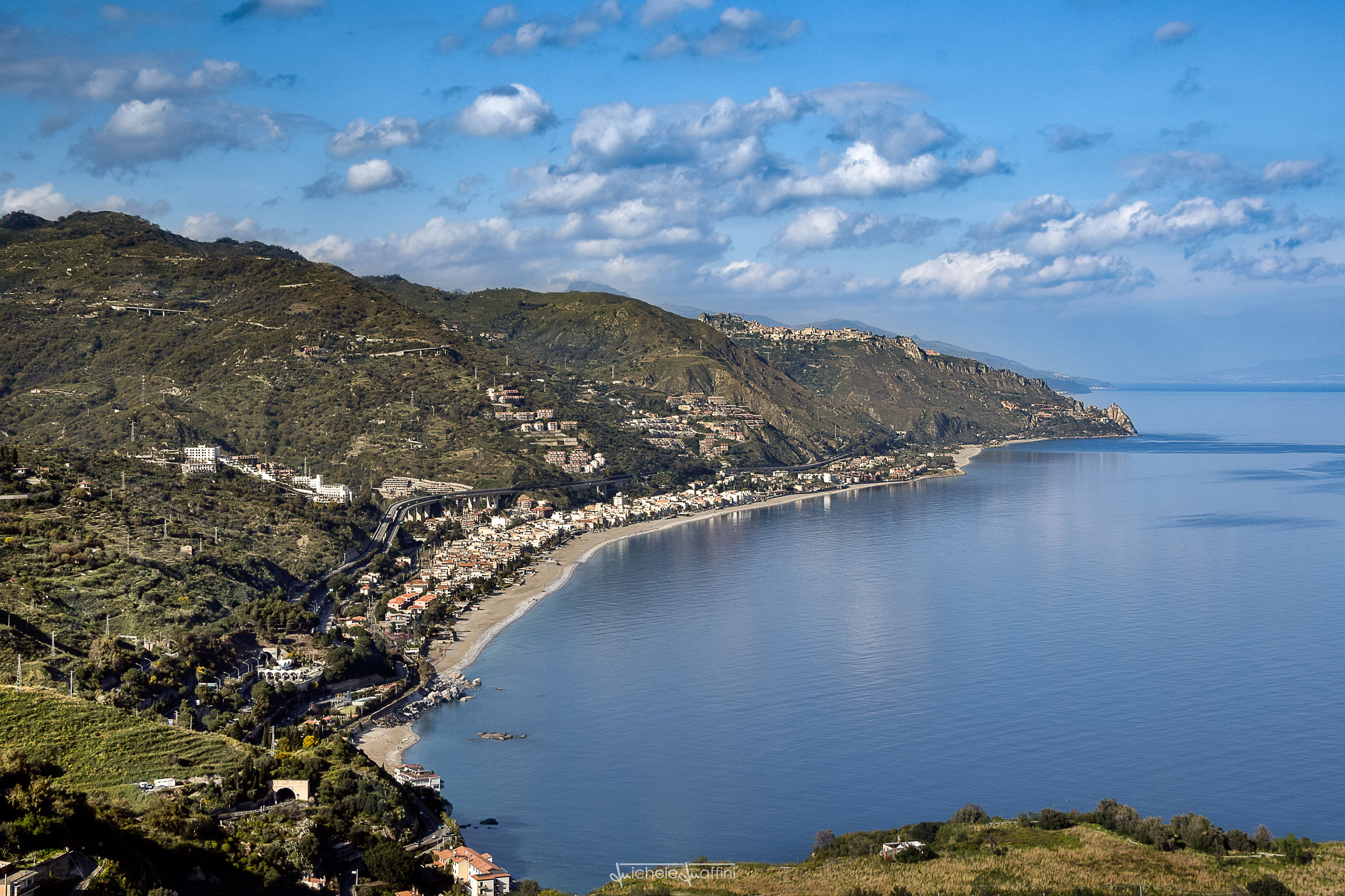 Sicilia - Taormina, panorama.