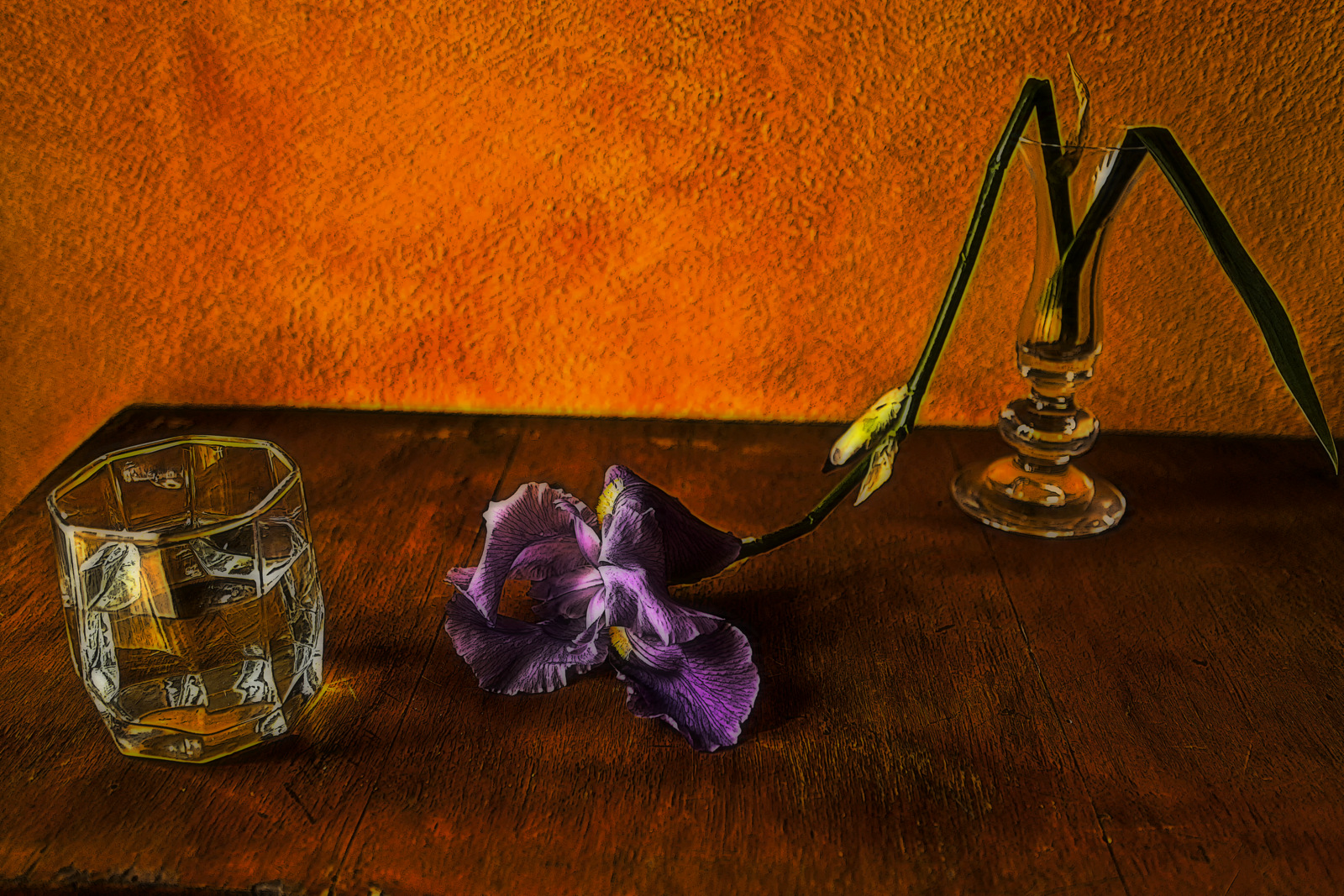 death of the flower ...