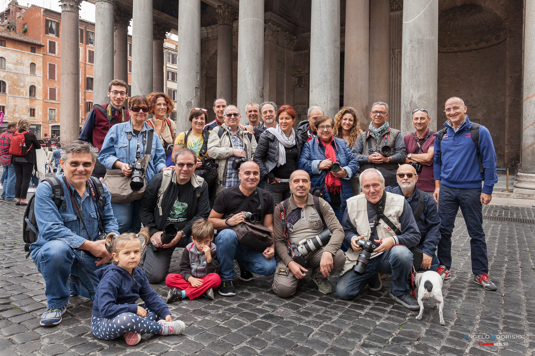 Rappresentanza romana di amici juzzini