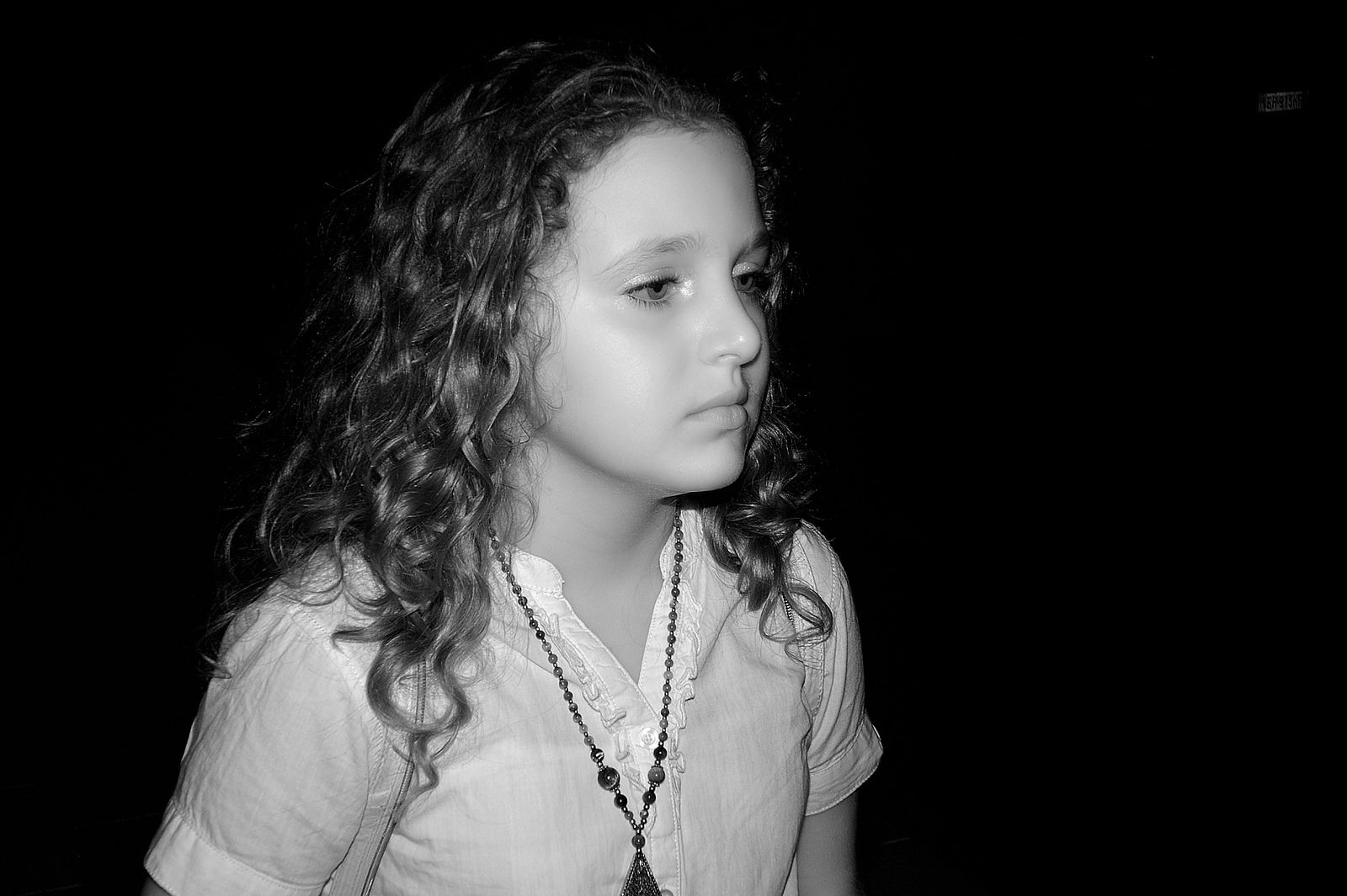 Arianna, the first "makeup" by Miss ...