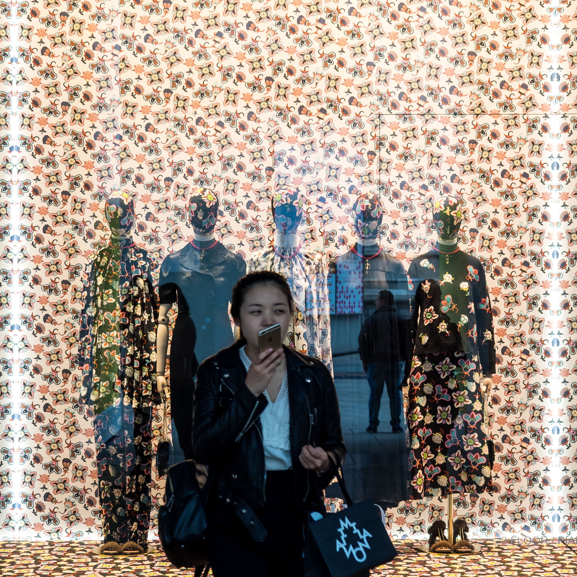 of bees and flowers .....