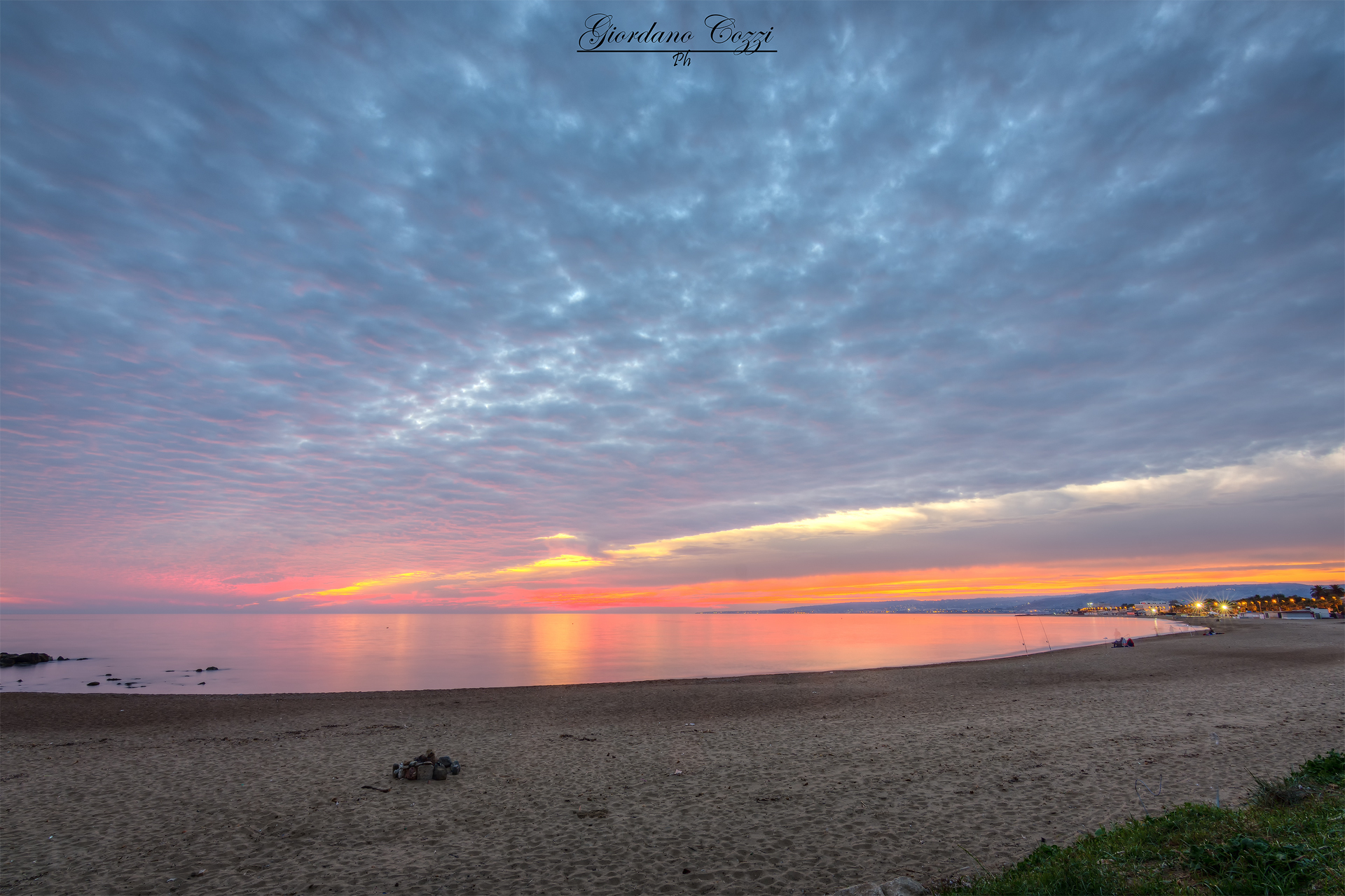 at the dawn of sunset