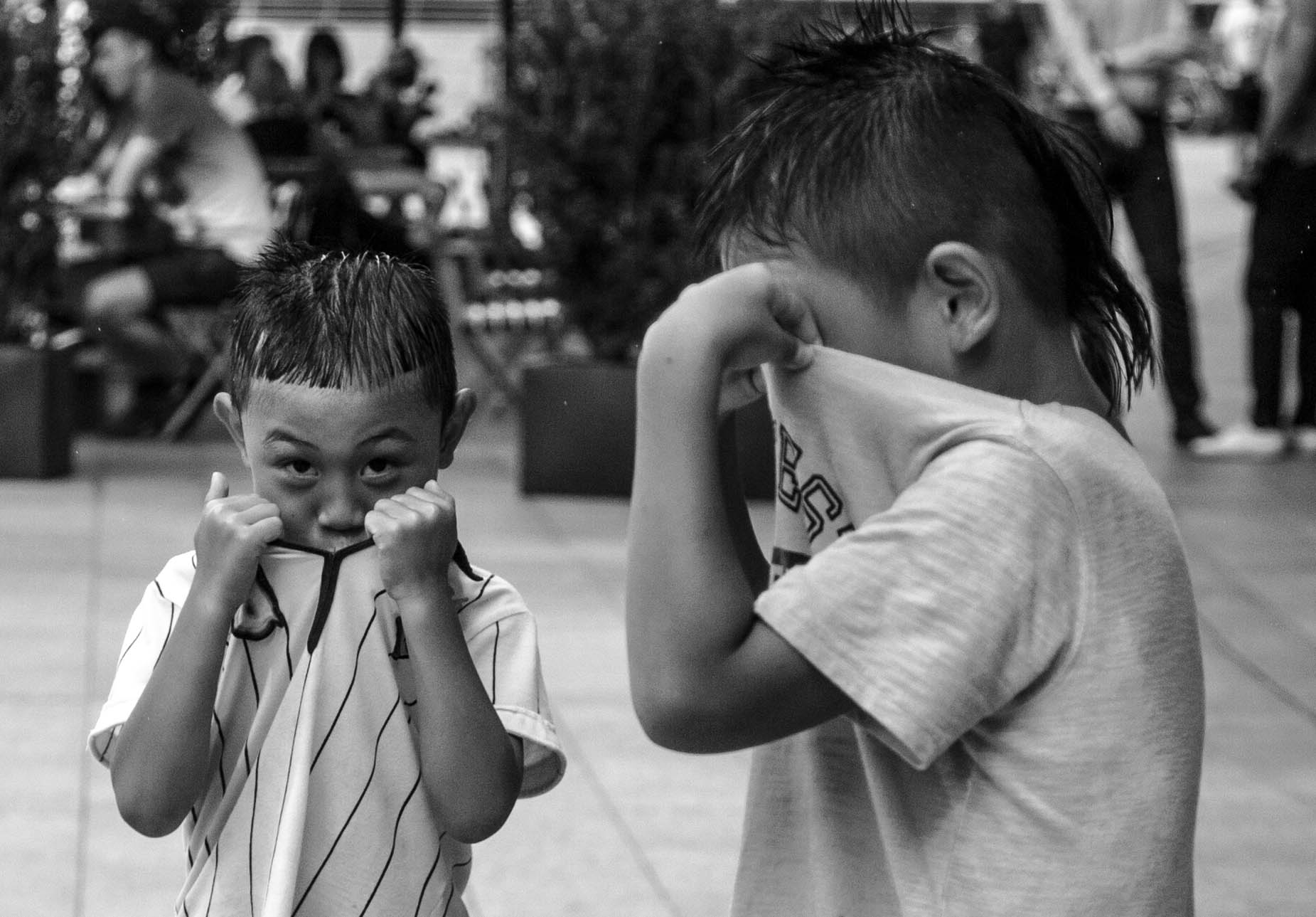 The simplicity of a look