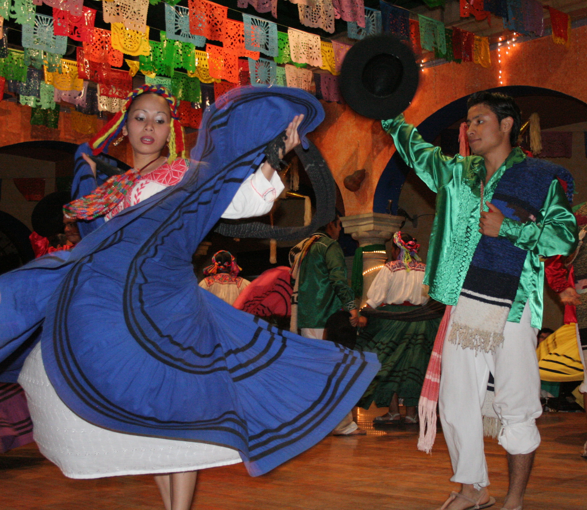 Dances with traditional clothes