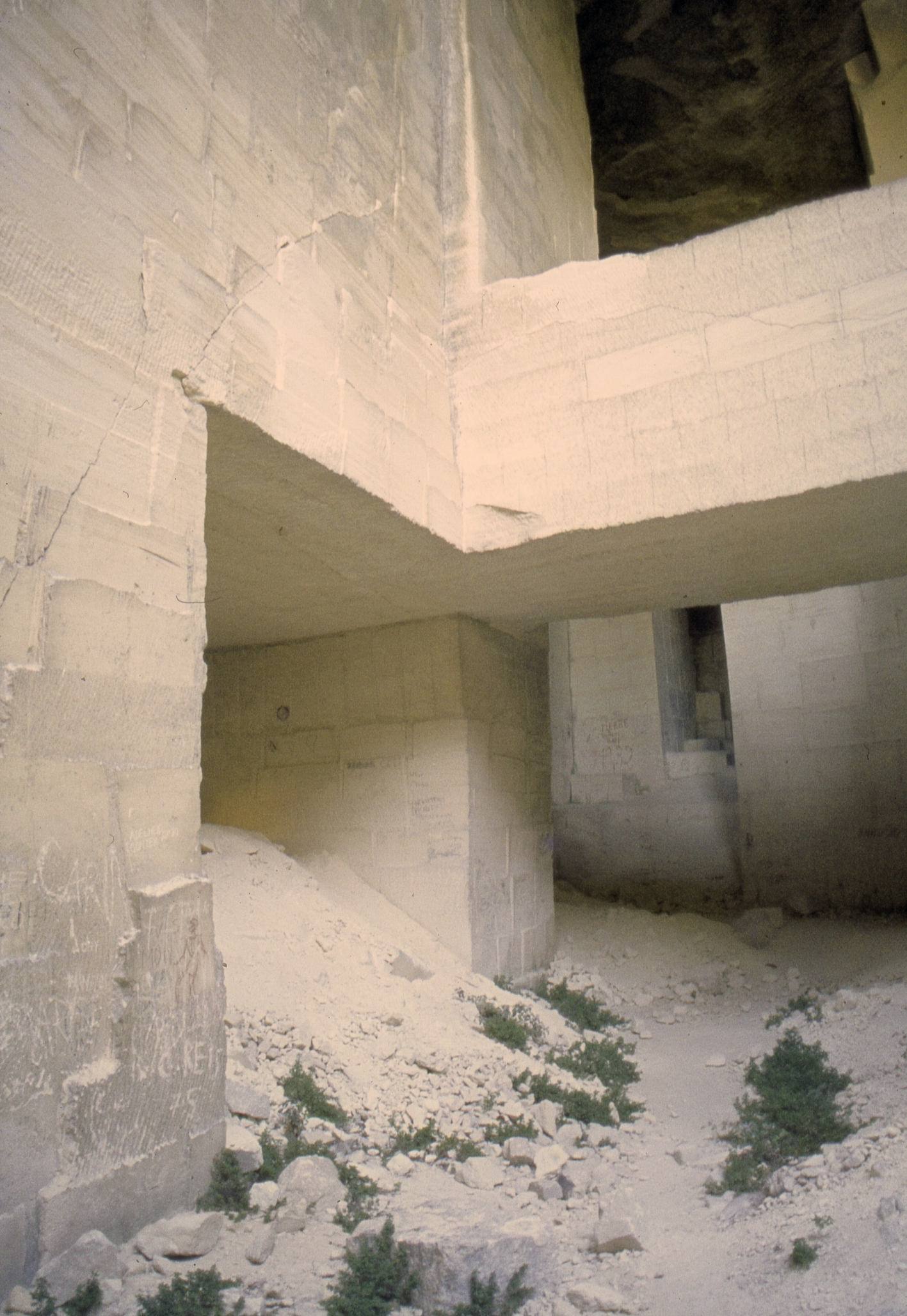 Bauxite mine in Provence / 1980