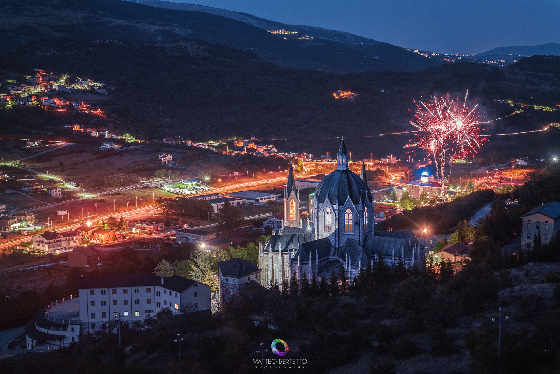Santuario di addolorata of Castelpetroso - Isernia