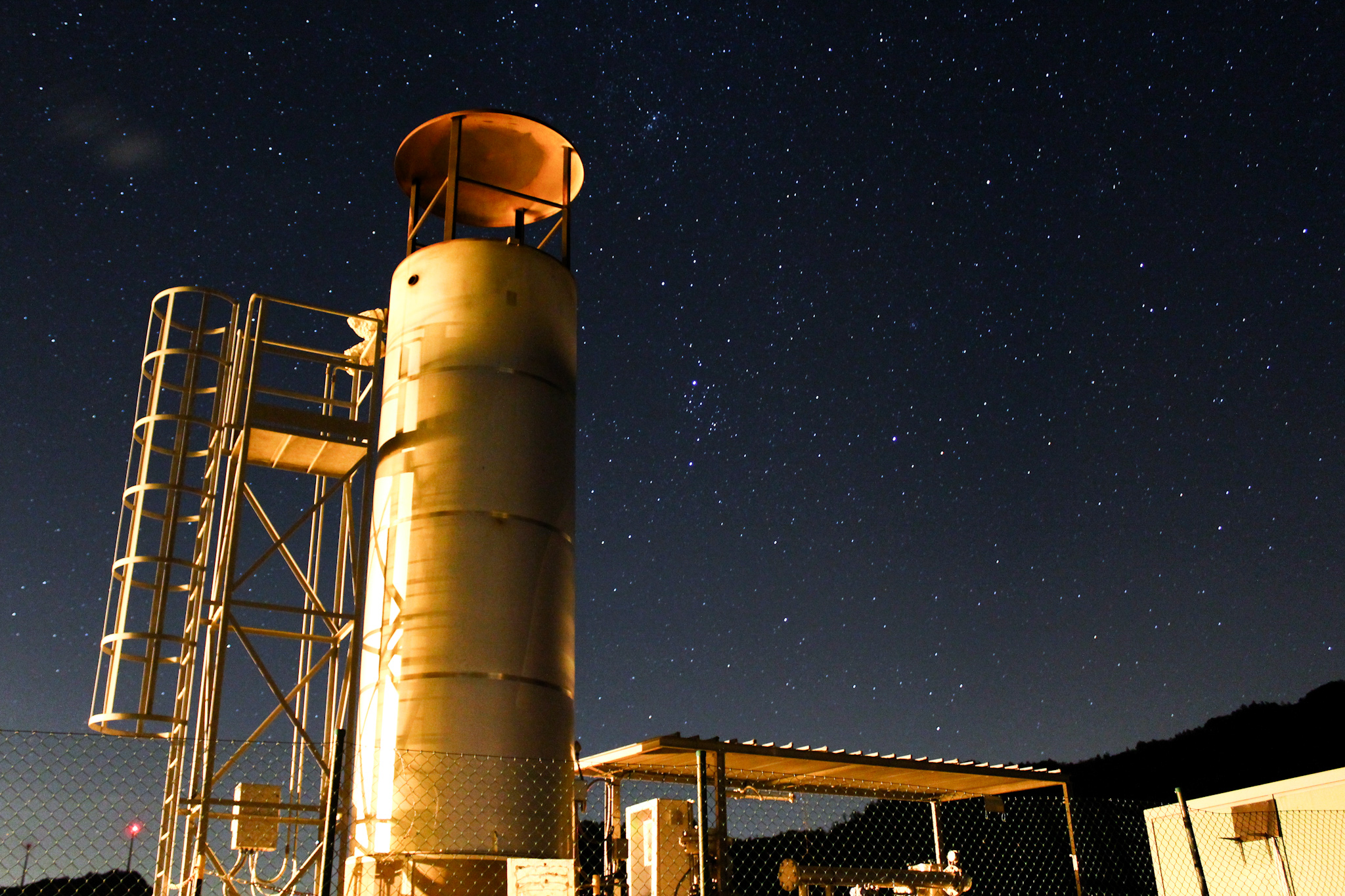 Le luci della centrale elettrica