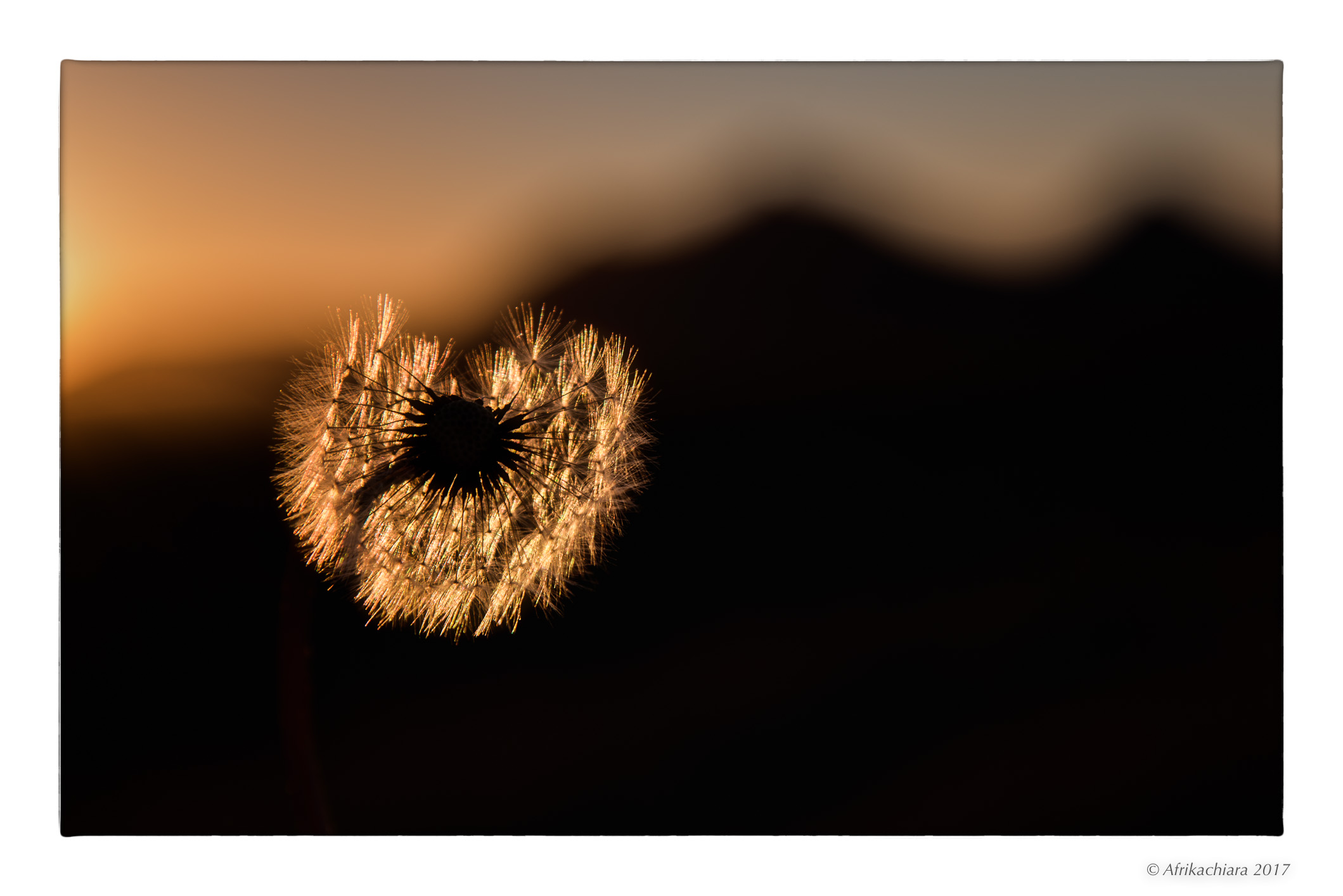 Ho catturato il tramonto del cielo d'Islanda