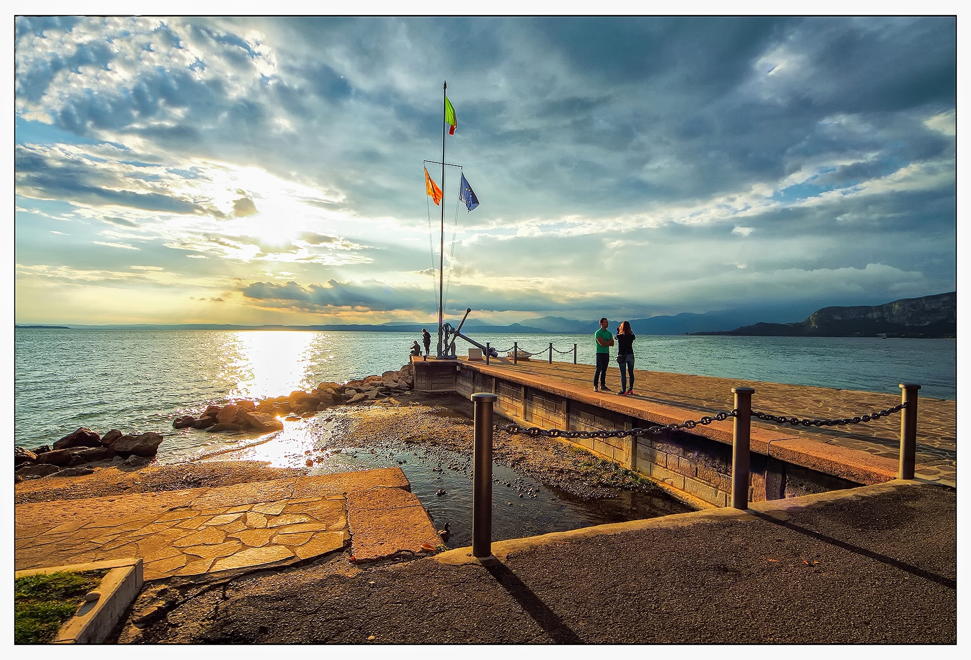 Waiting for the sunset