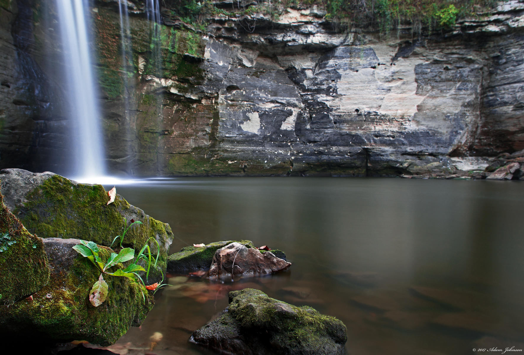 Low Water at Minneopa Falls
