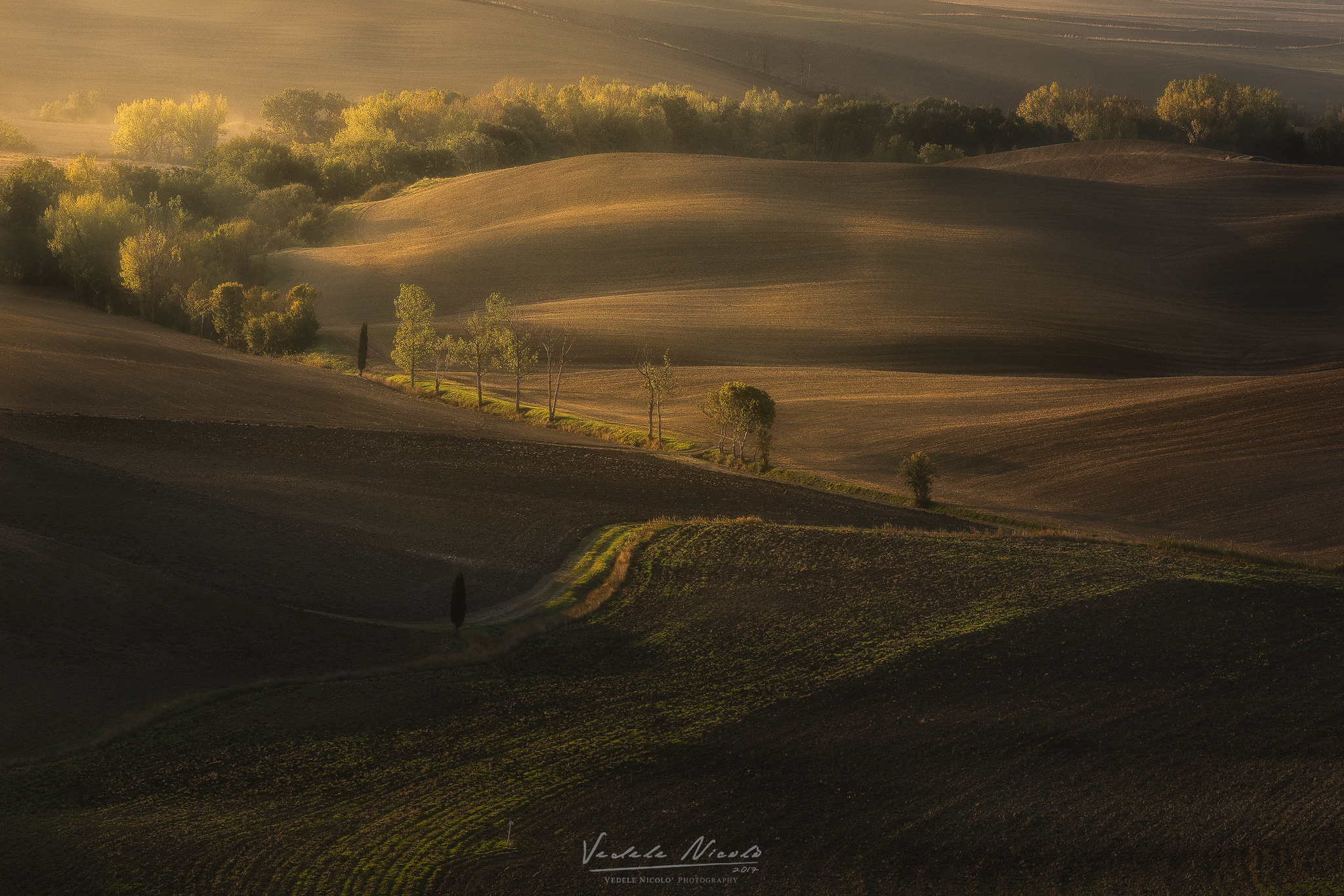 Vallata di Spedaletto - Val d'Orcia (Siena)