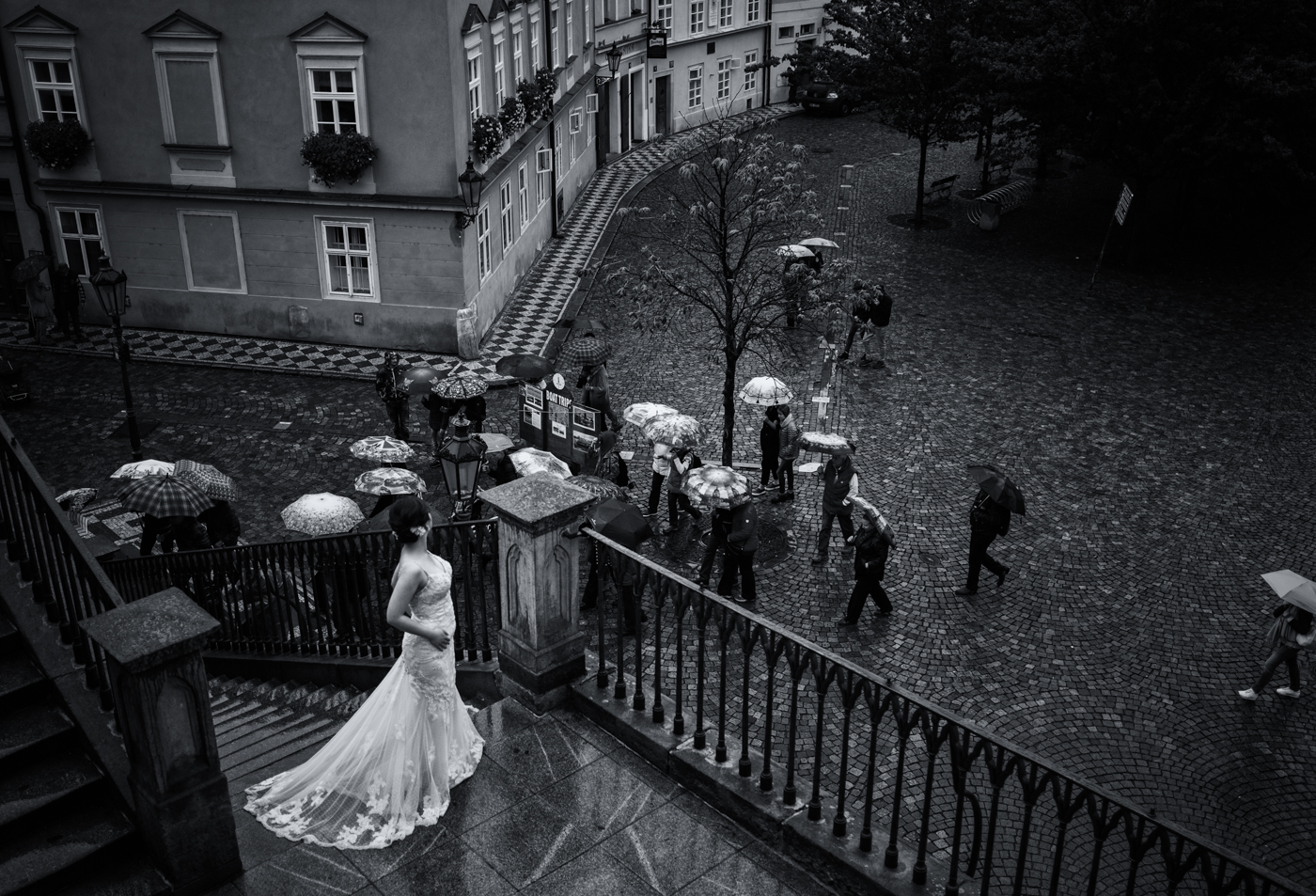 Bride in Prague