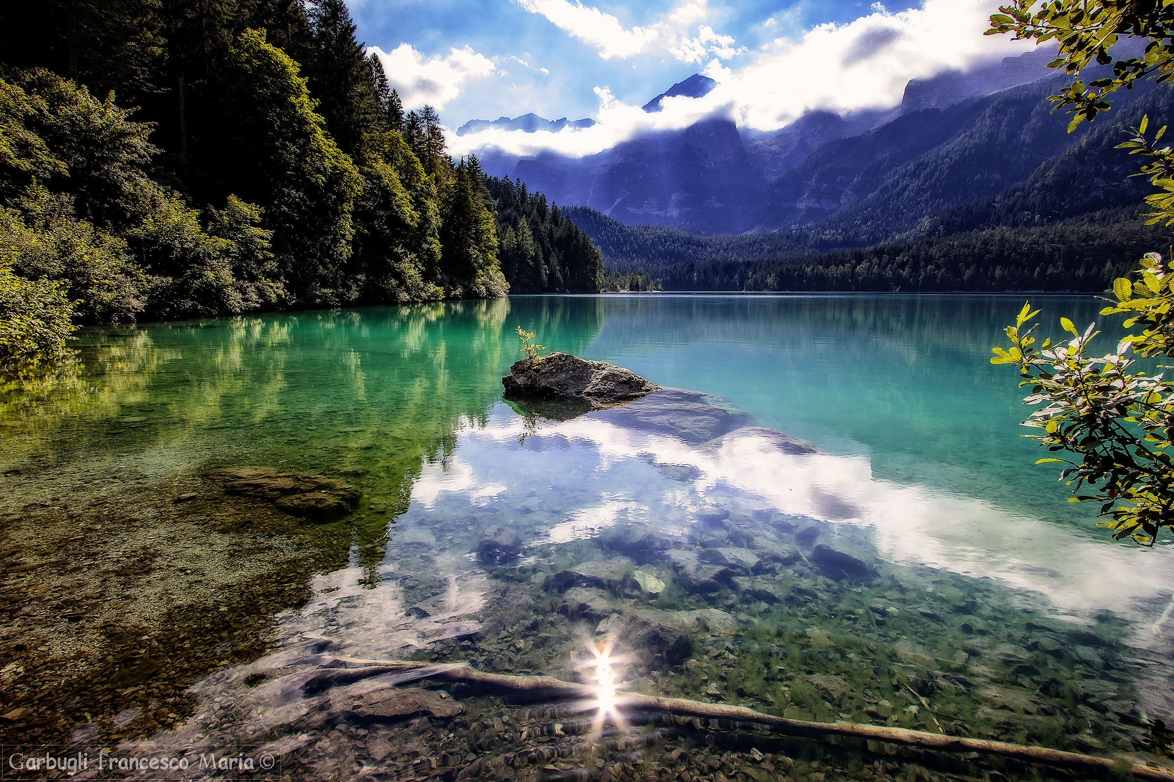 Stelline sul lago di Tovel