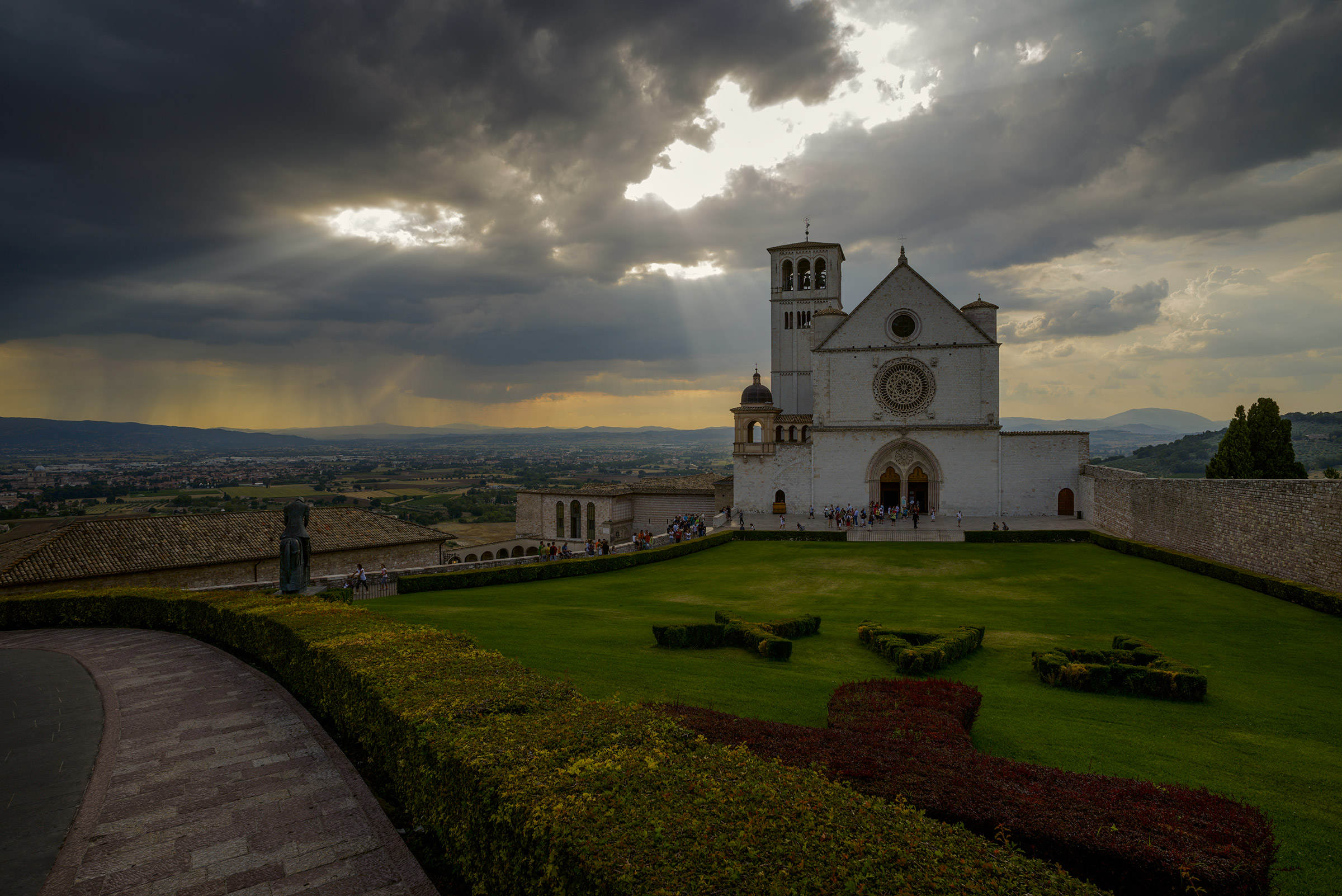 Storm at Assisi