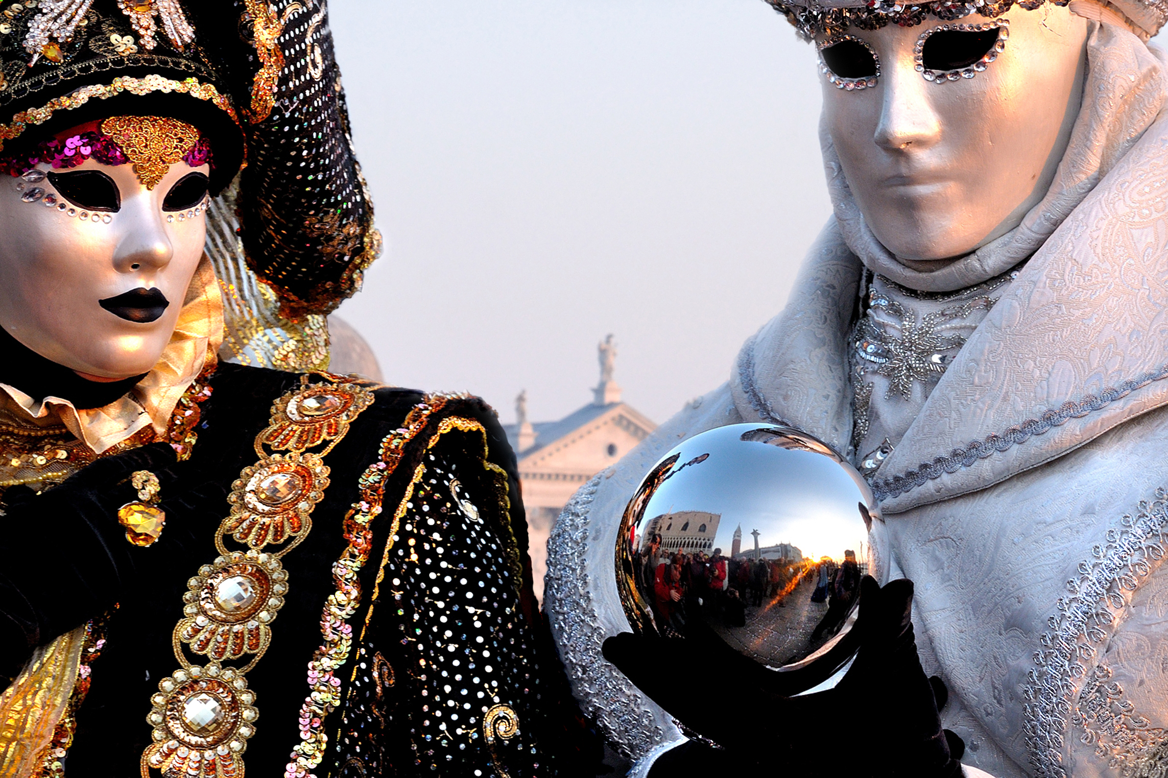 Riflessi di tramonto veneziano  (P.tta San Marco)