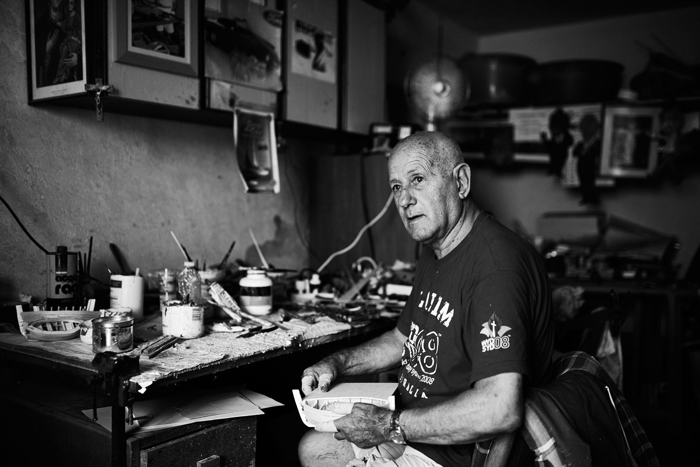 L'uomo delle barchette