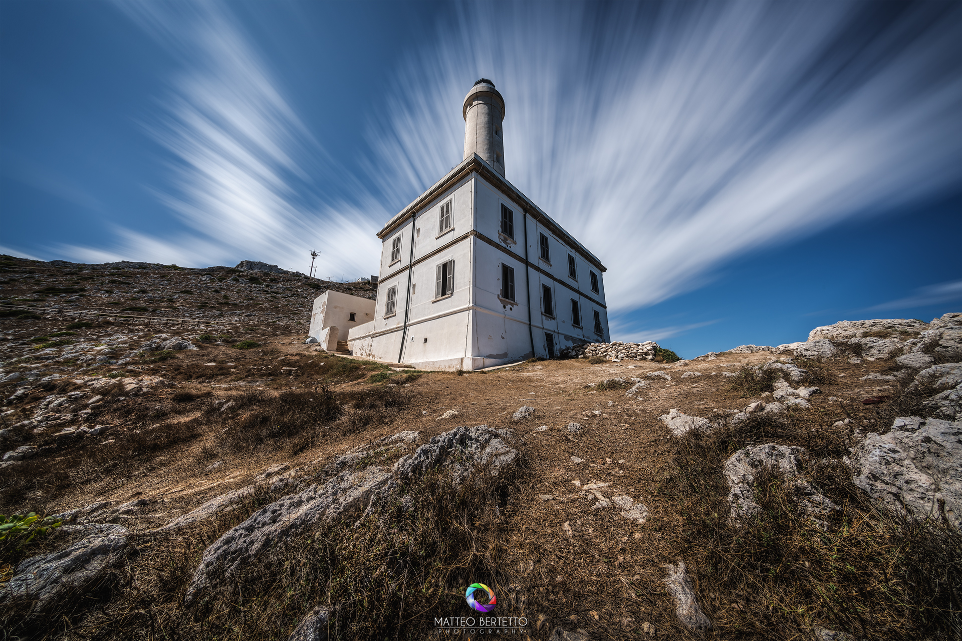 Lighthouse in Punta Palascia